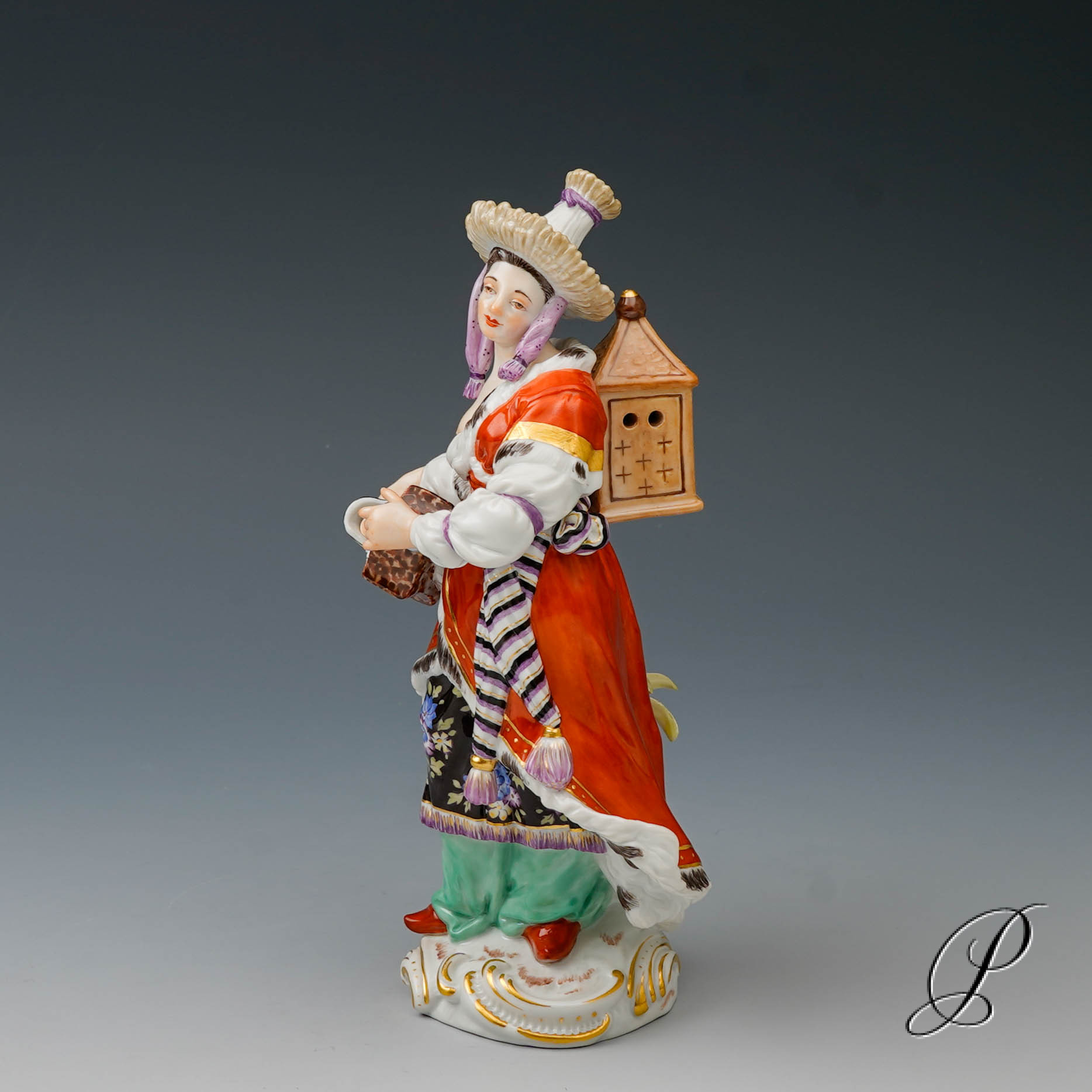 Figur aus Meissner Porzellan 1.Wahl - Malabarin – Bild 4