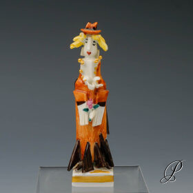 Figur Meissen von Peter Strang Meissen 1.Wahl "Gretchen aus der Faustgruppe"