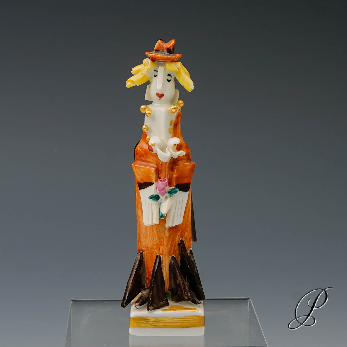 Figur Meissen von Peter Strang Meissen 1.Wahl "Gretchen aus der Faustgruppe"