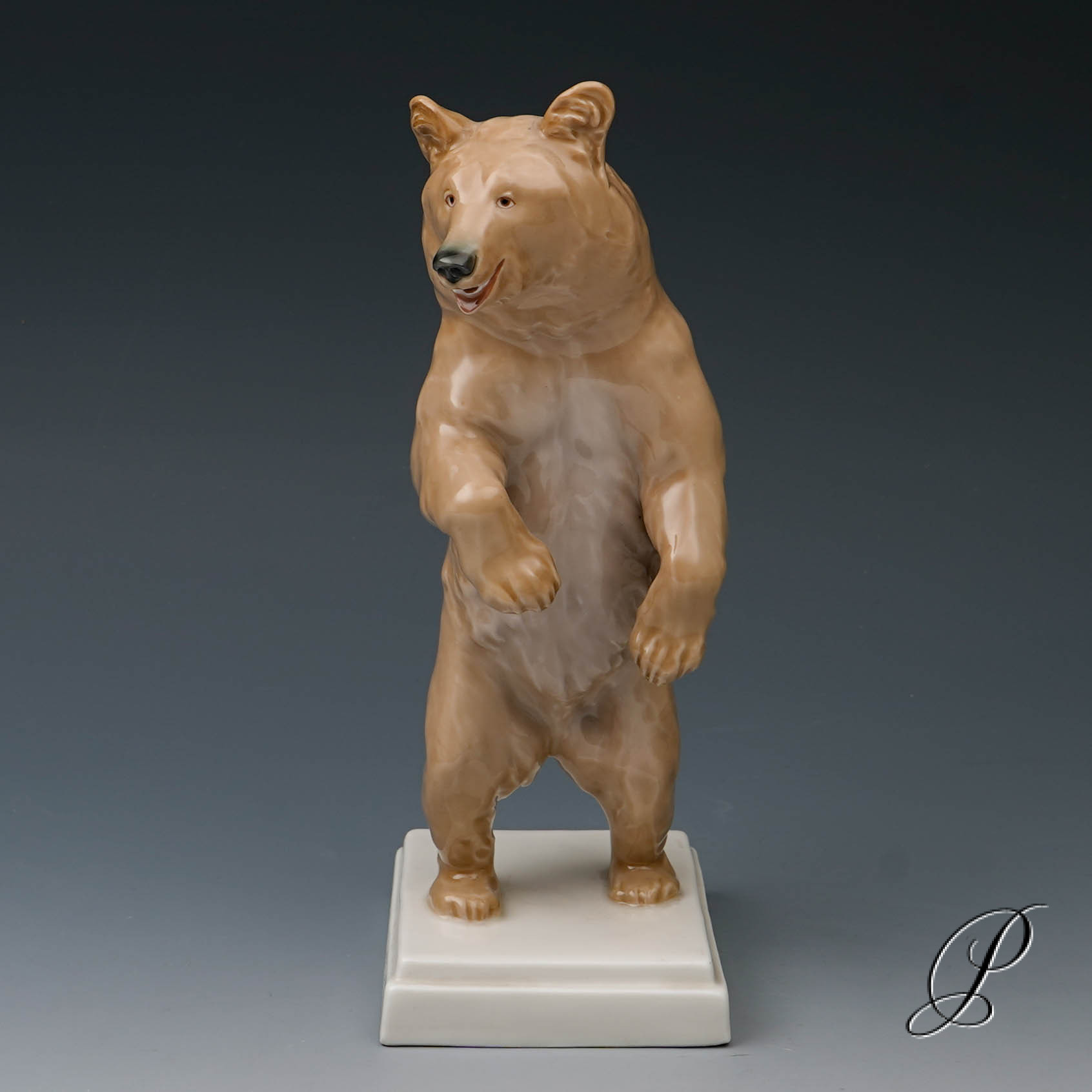 Meissen Figur 1.Wahl Braunbär von Erich Hösel – Bild 2