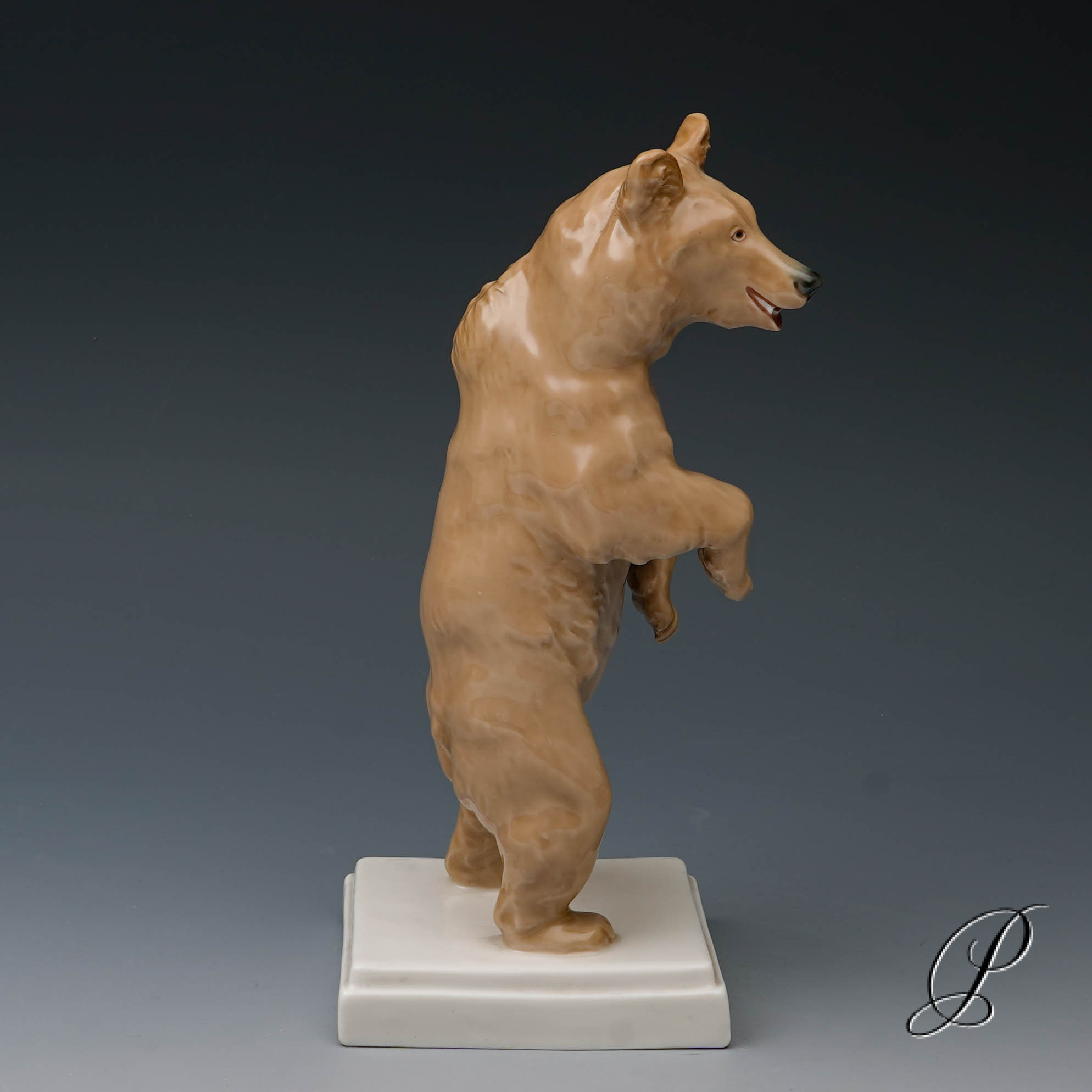 Meissen Figur 1.Wahl Braunbär von Erich Hösel – Bild 4