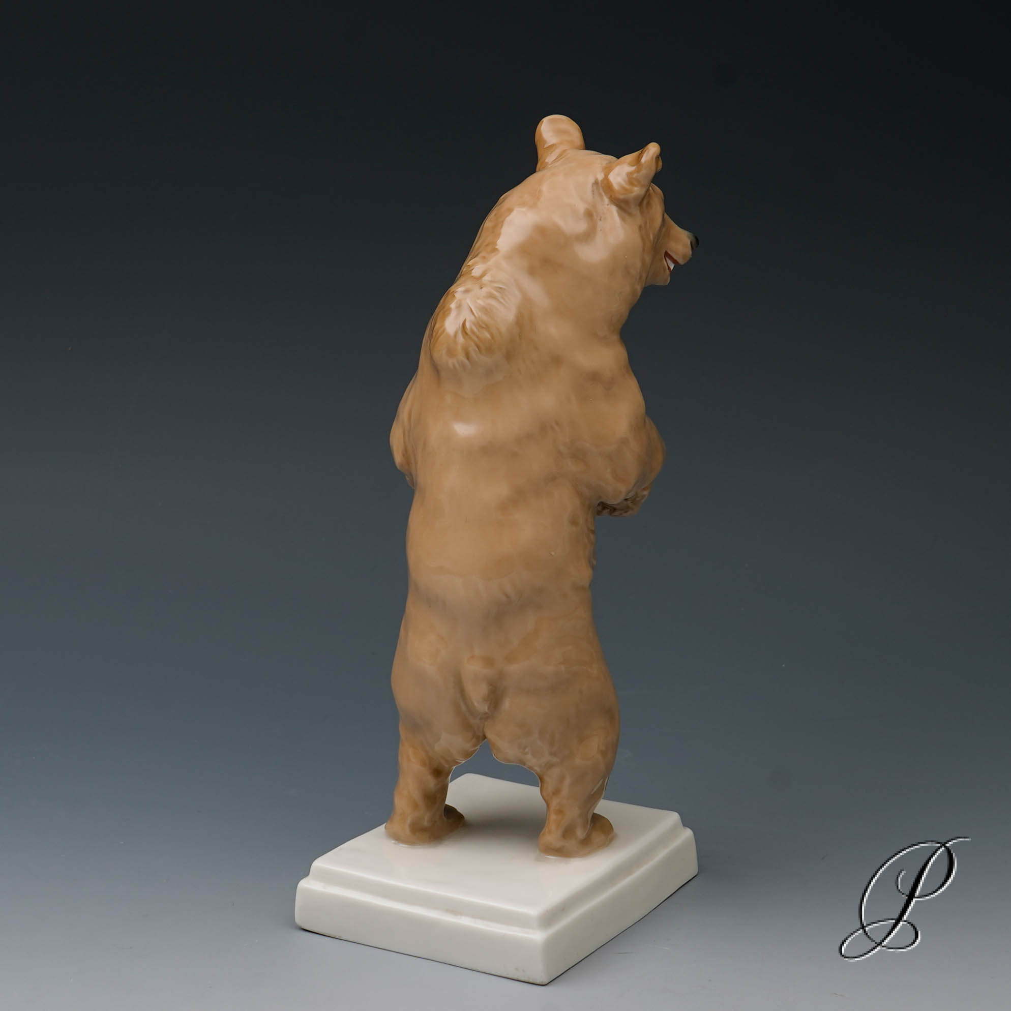 Meissen Figur 1.Wahl Braunbär von Erich Hösel – Bild 5