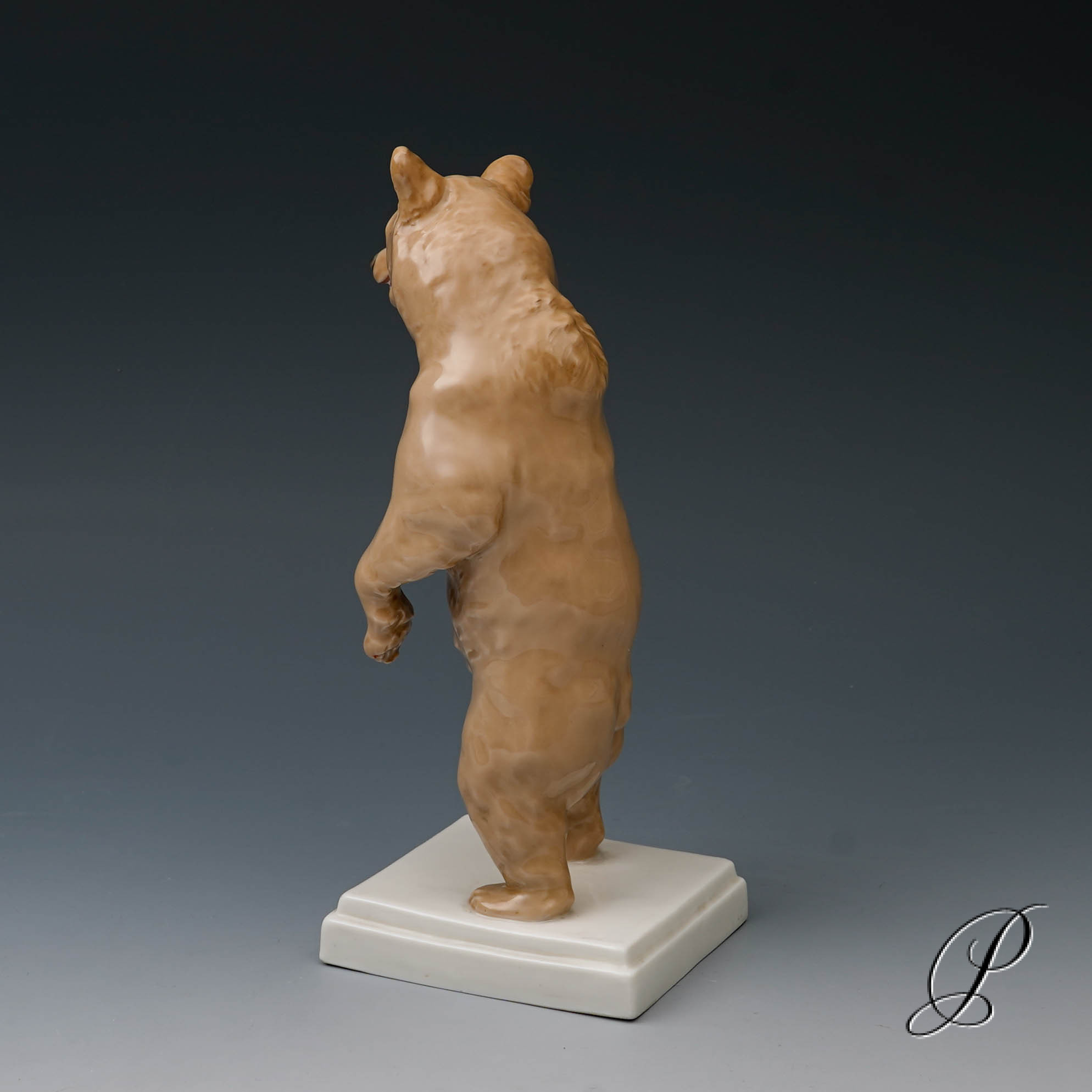 Meissen Figur 1.Wahl Braunbär von Erich Hösel – Bild 7