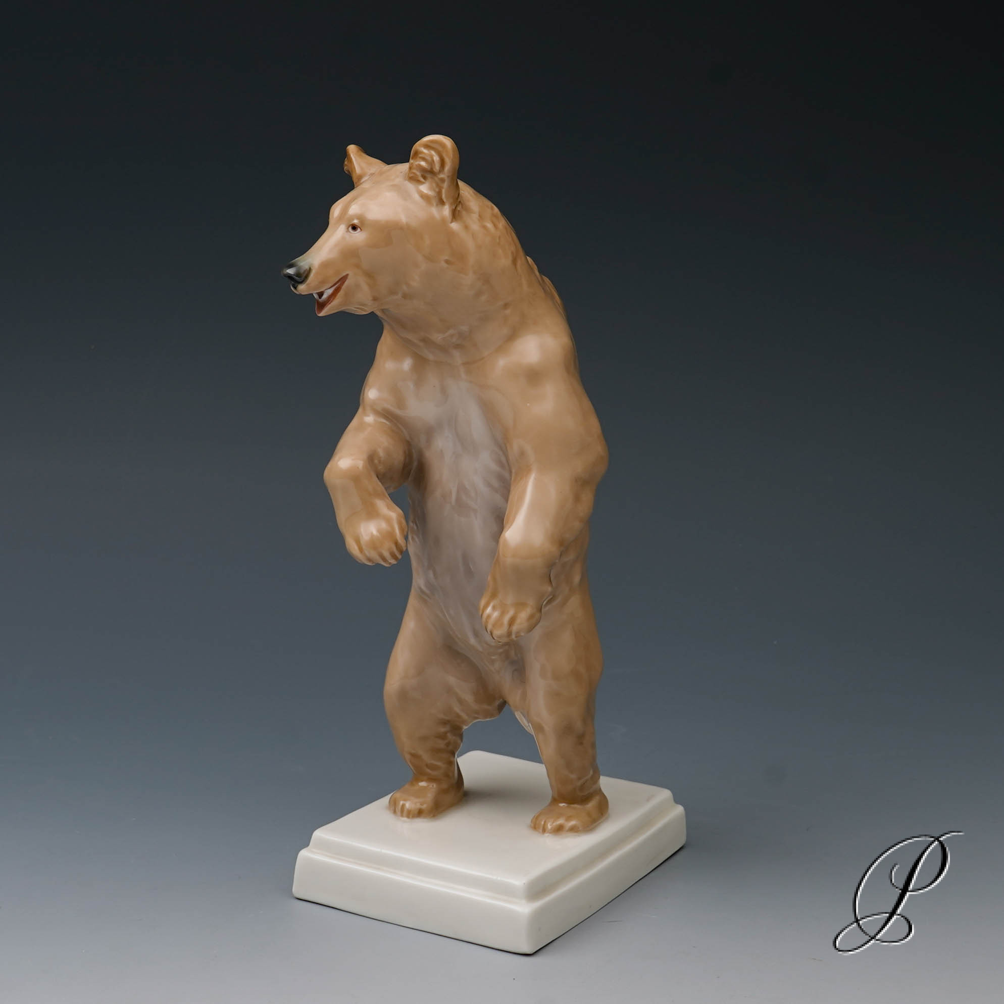 Meissen Figur 1.Wahl Braunbär von Erich Hösel – Bild 9