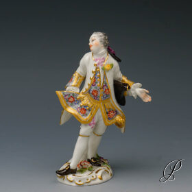 Figur Meissen 1.Wahl / Pariser Ausrufer - Edelmann