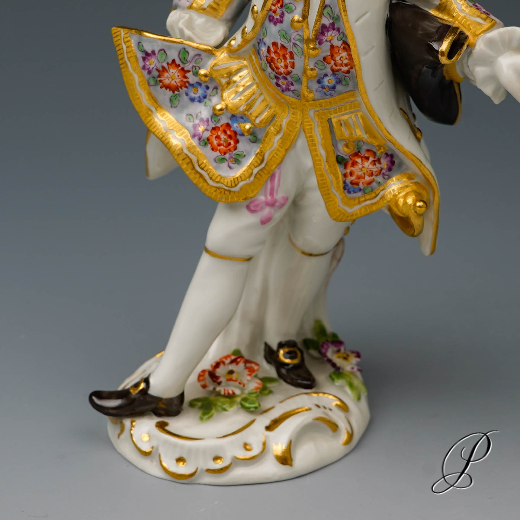 Figur Meissen 1.Wahl / Pariser Ausrufer - Edelmann – Bild 3