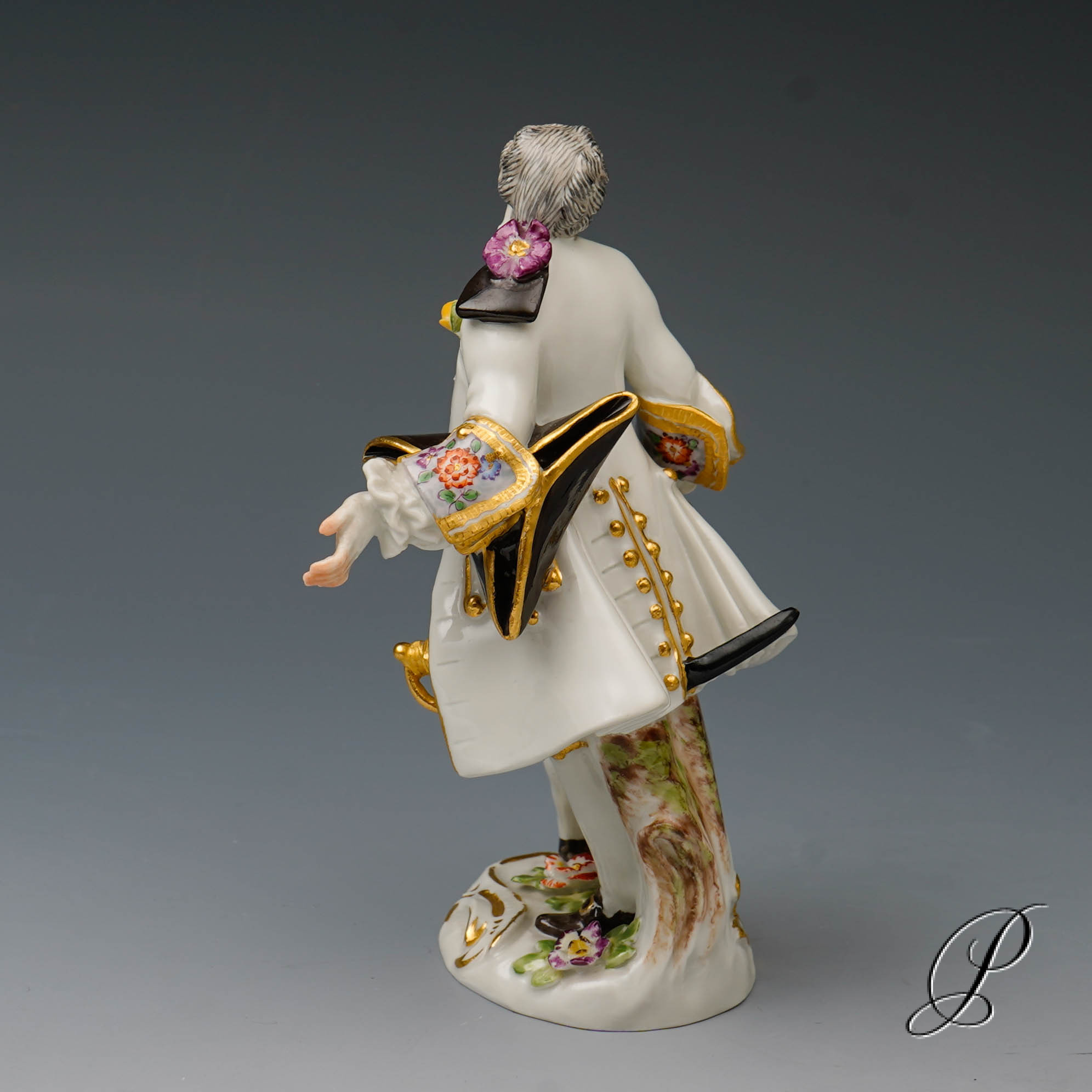 Figur Meissen 1.Wahl / Pariser Ausrufer - Edelmann – Bild 7