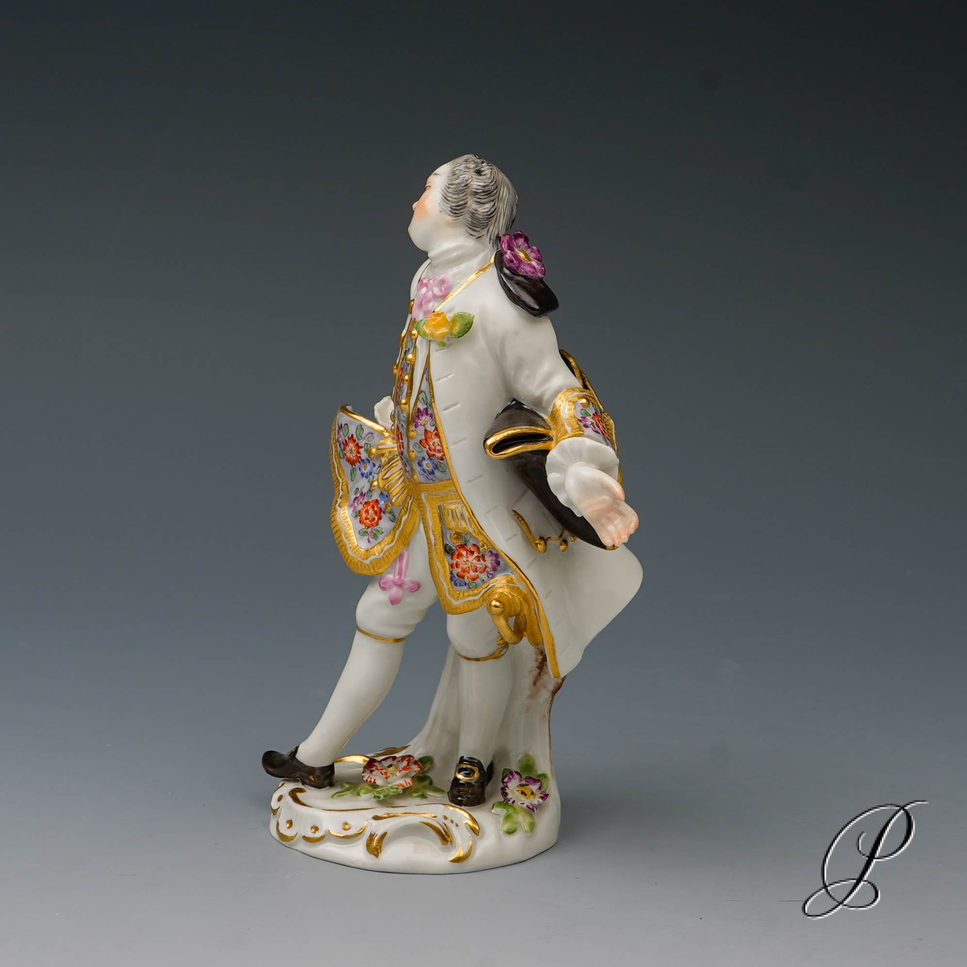 Figur Meissen 1.Wahl / Pariser Ausrufer - Edelmann – Bild 8