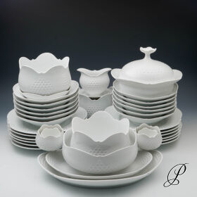 Speiseservice für 12 Personen Meissen Design von Ludwig Zepner