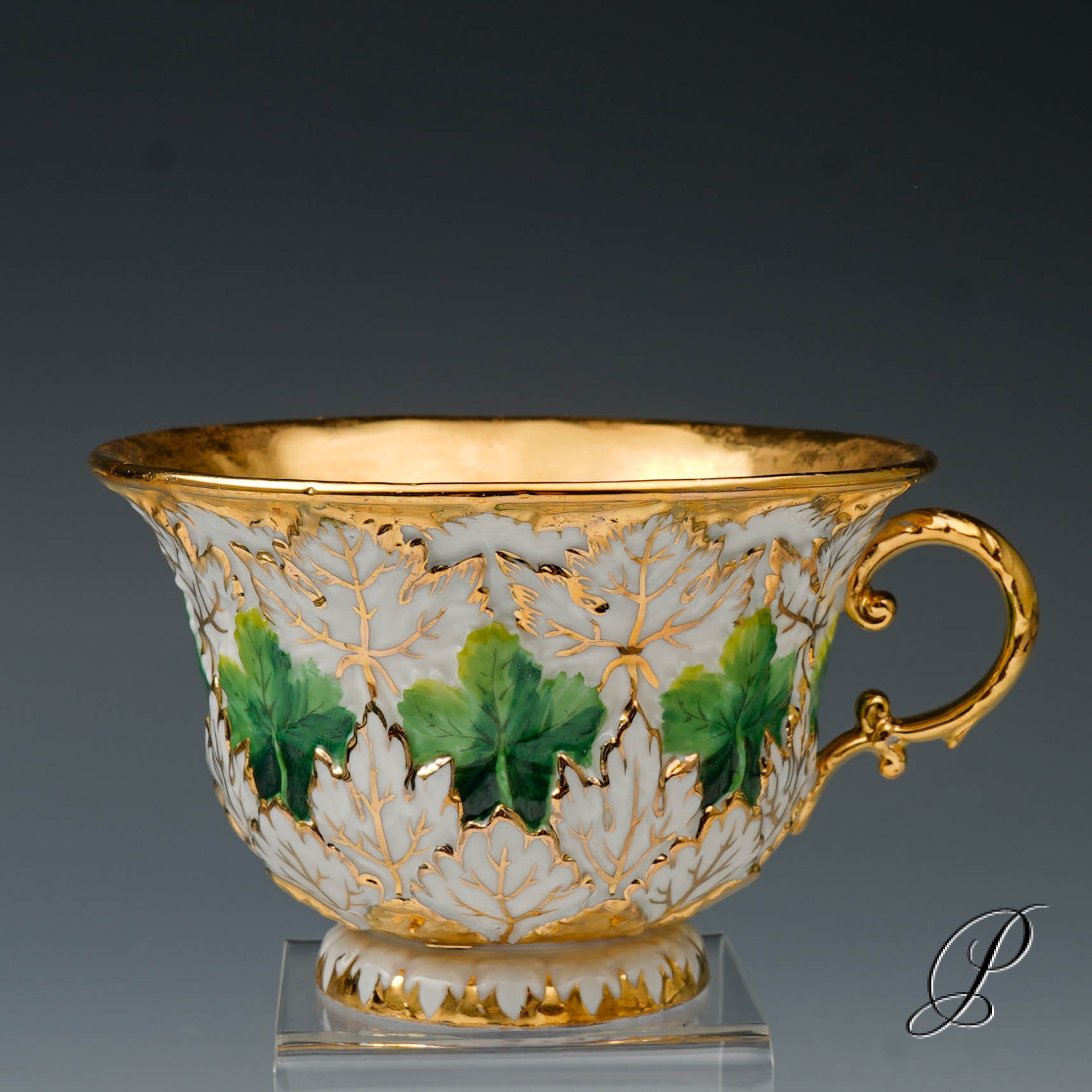 altes Prunkgedeck Meissen um 1840 Jhd. – Bild 6