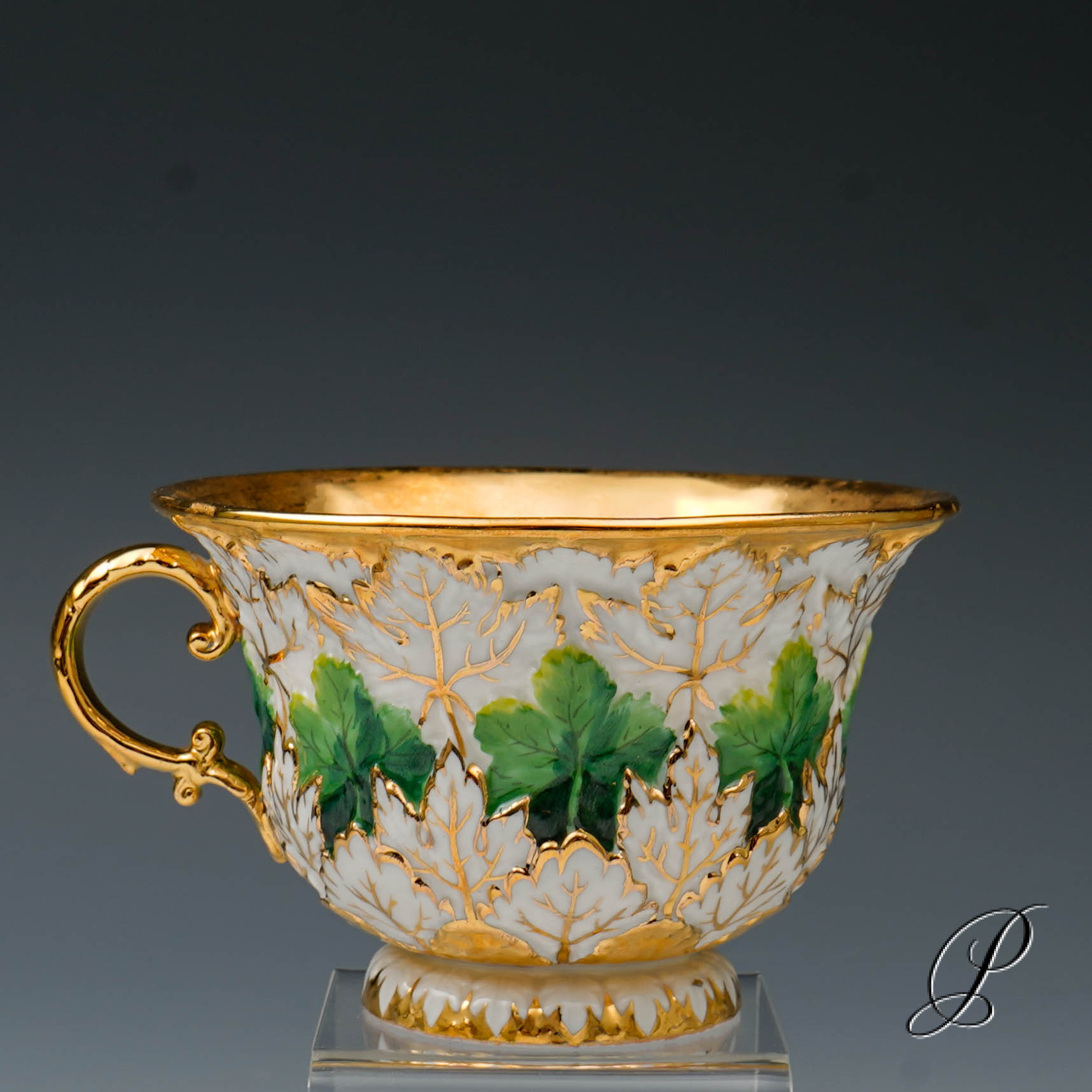 altes Prunkgedeck Meissen um 1840 Jhd. – Bild 7
