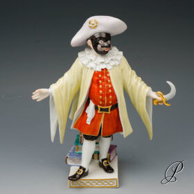 Figur Meissen "Dottore" aus der italienischen Komödie