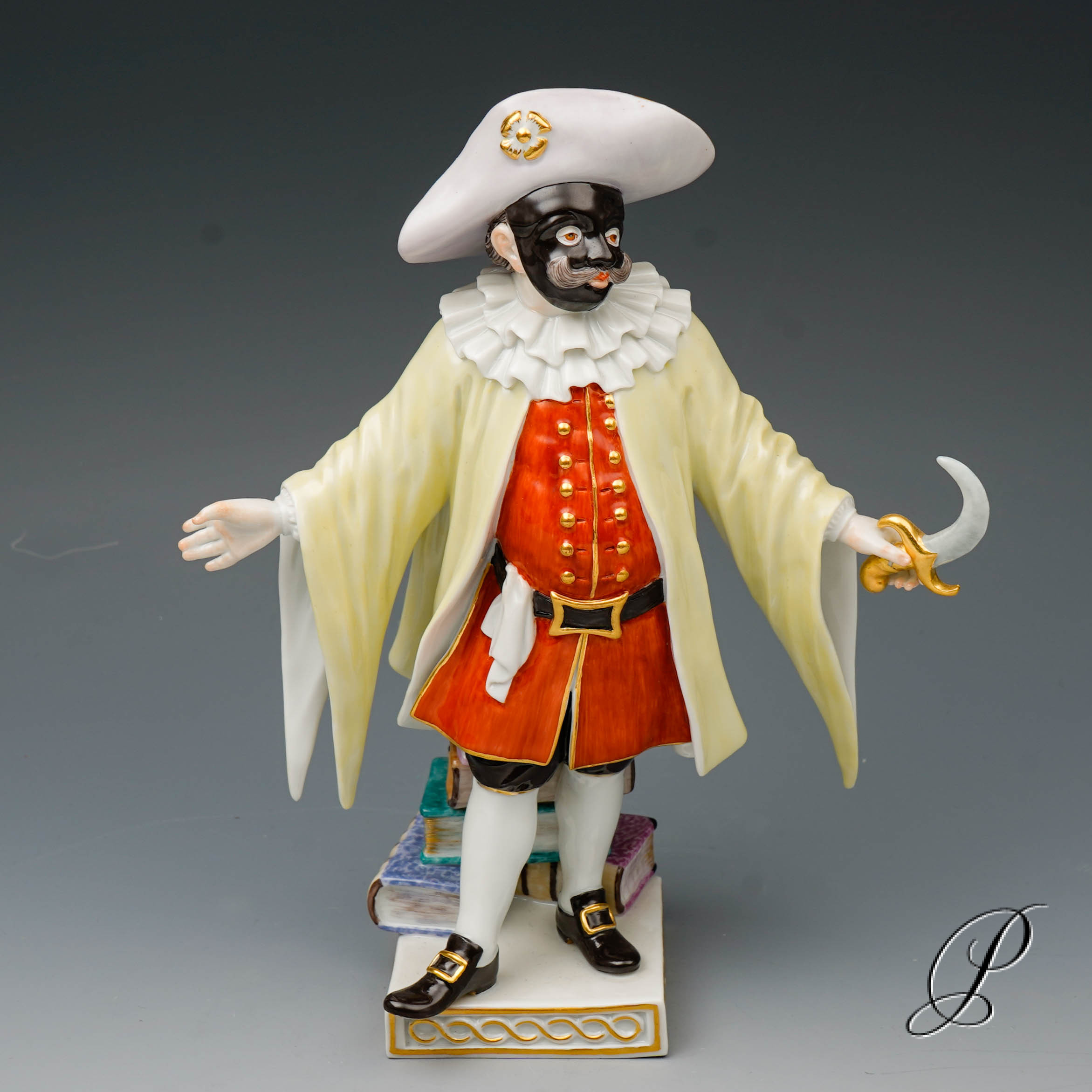 Figur Meissen "Dottore" aus der italienischen Komödie
