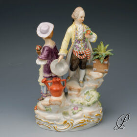 Figurengruppe Meissen 1.Wahl / Gärtnerpaar