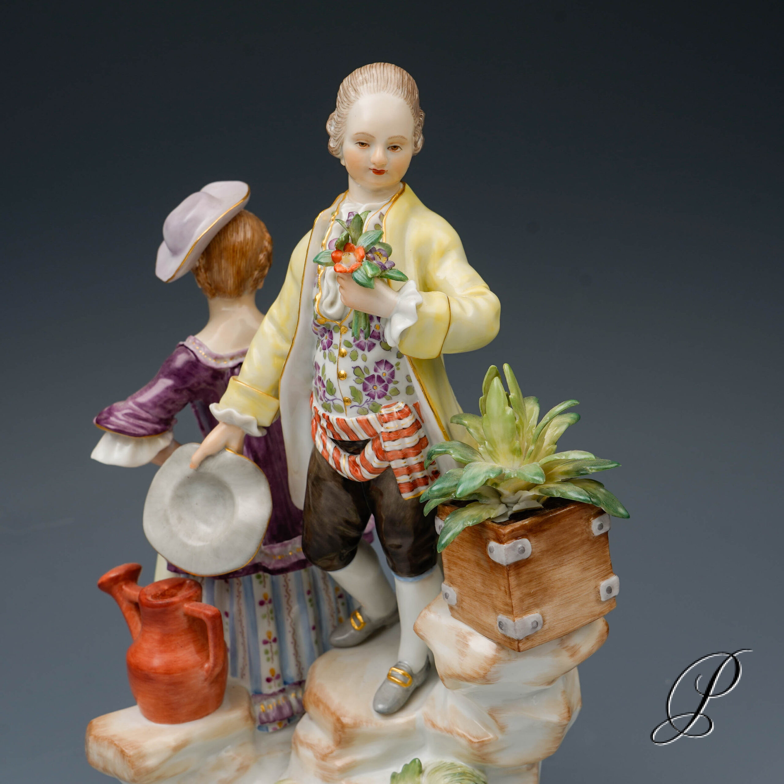 Figurengruppe Meissen 1.Wahl / Gärtnerpaar NP# 6195,- EUR – Bild 4
