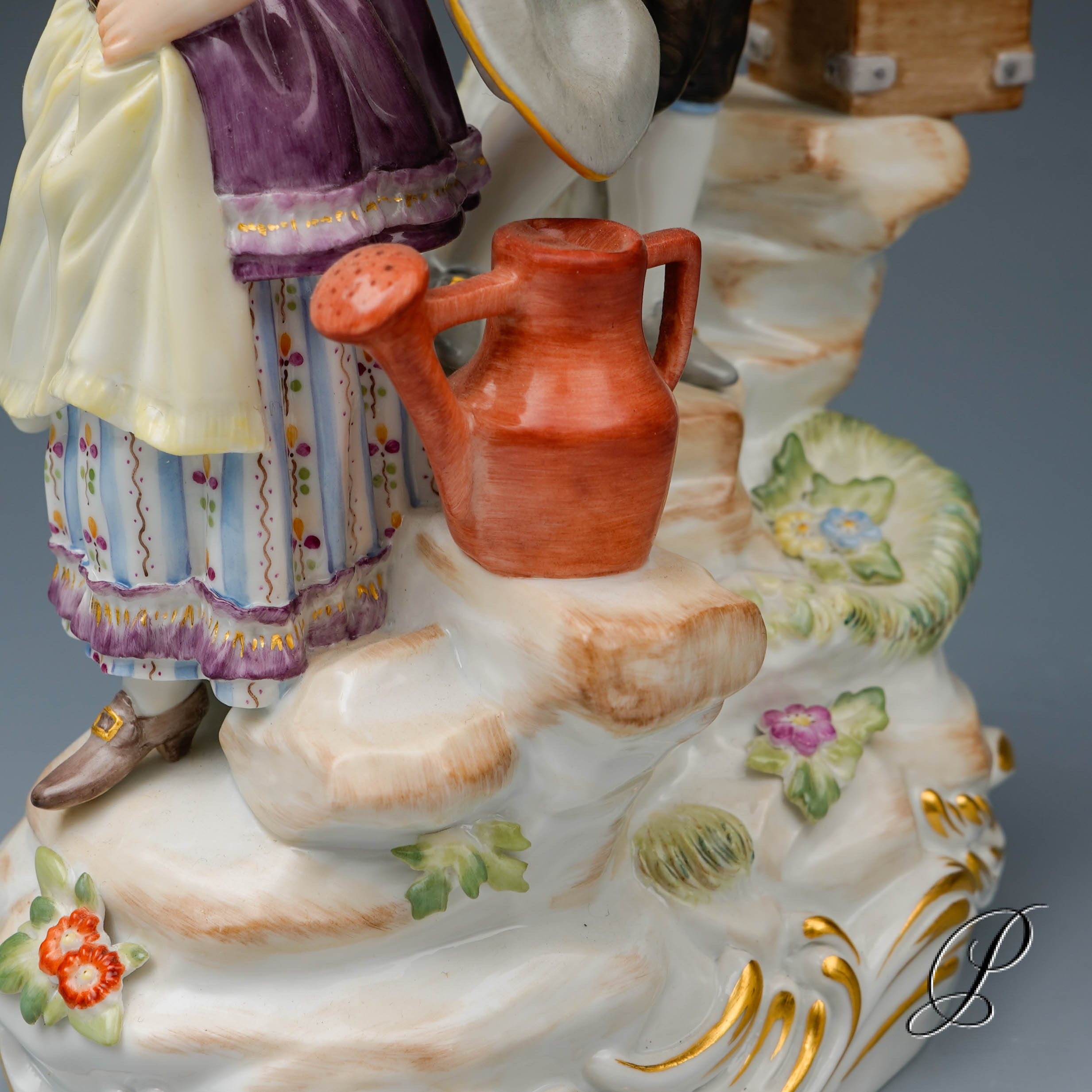 Figurengruppe Meissen 1.Wahl / Gärtnerpaar NP# 6195,- EUR – Bild 6