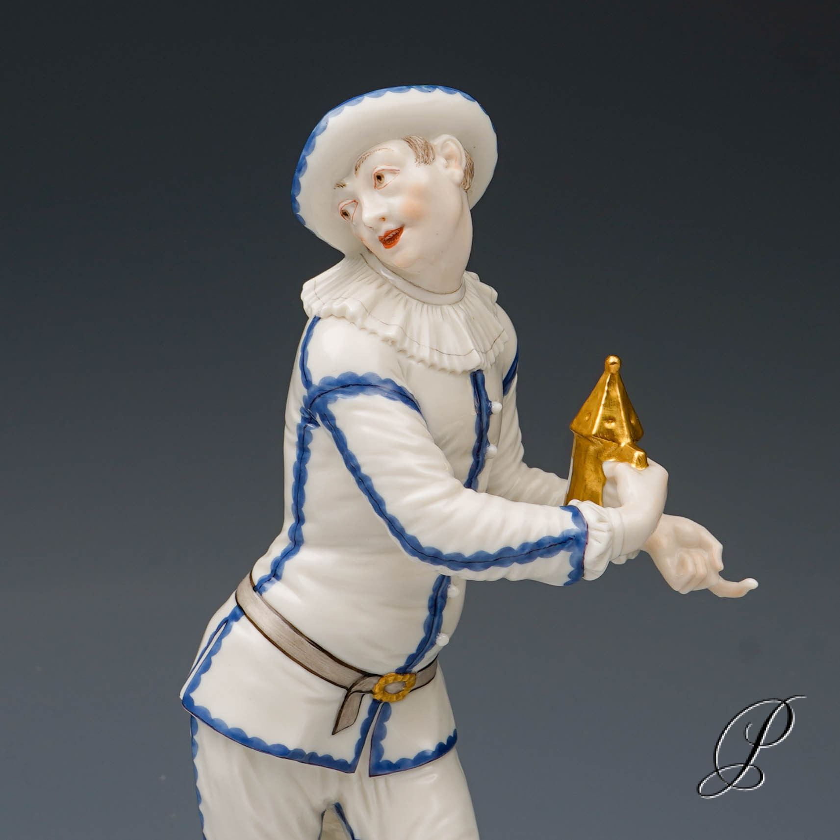 Figur Nymphenburg "Pierrot" aus der Commedia dell'Arte – Bild 3
