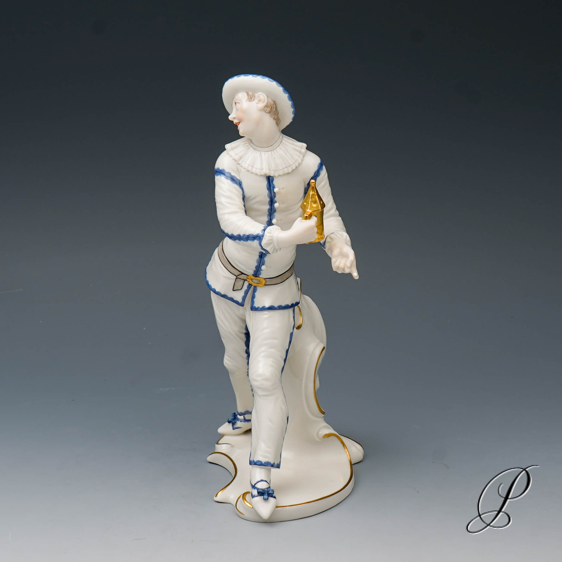 Figur Nymphenburg "Pierrot" aus der Commedia dell'Arte – Bild 4