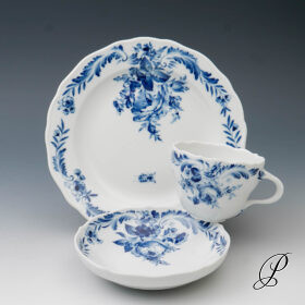 Kaffeegedeck Meissen 1.Wahl - traumhaftes Dekor -