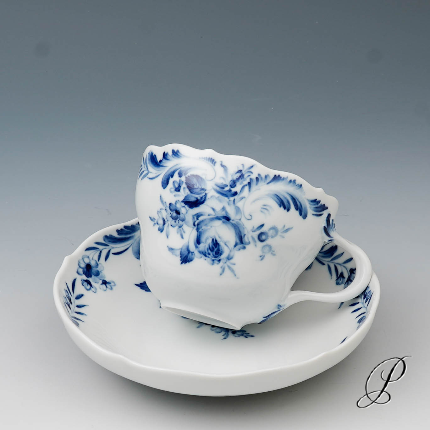 Kaffeegedeck Meissen 1.Wahl - traumhaftes Dekor - – Bild 8