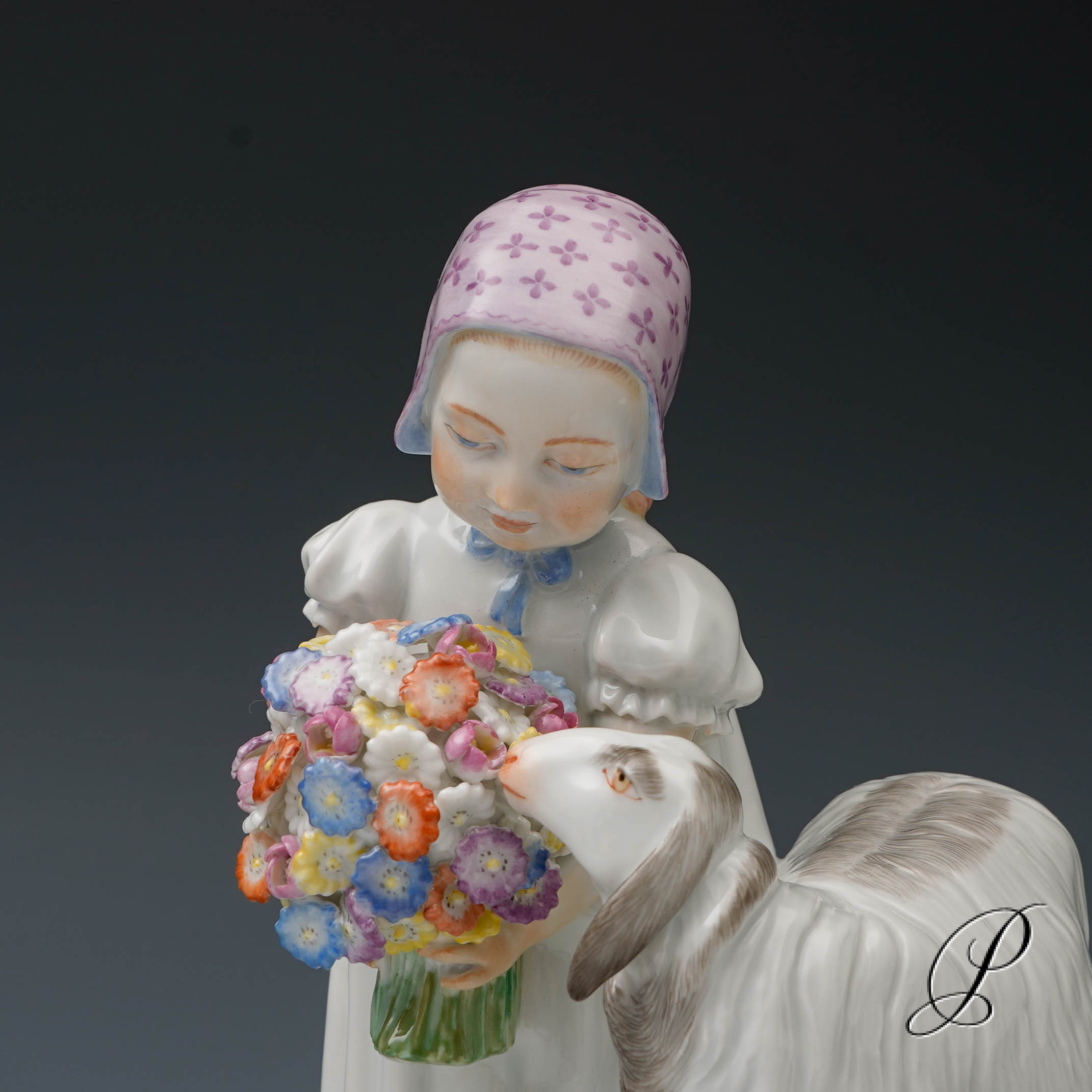 Mädchen mit Schaf Meissen von Max Bochmann – Bild 5