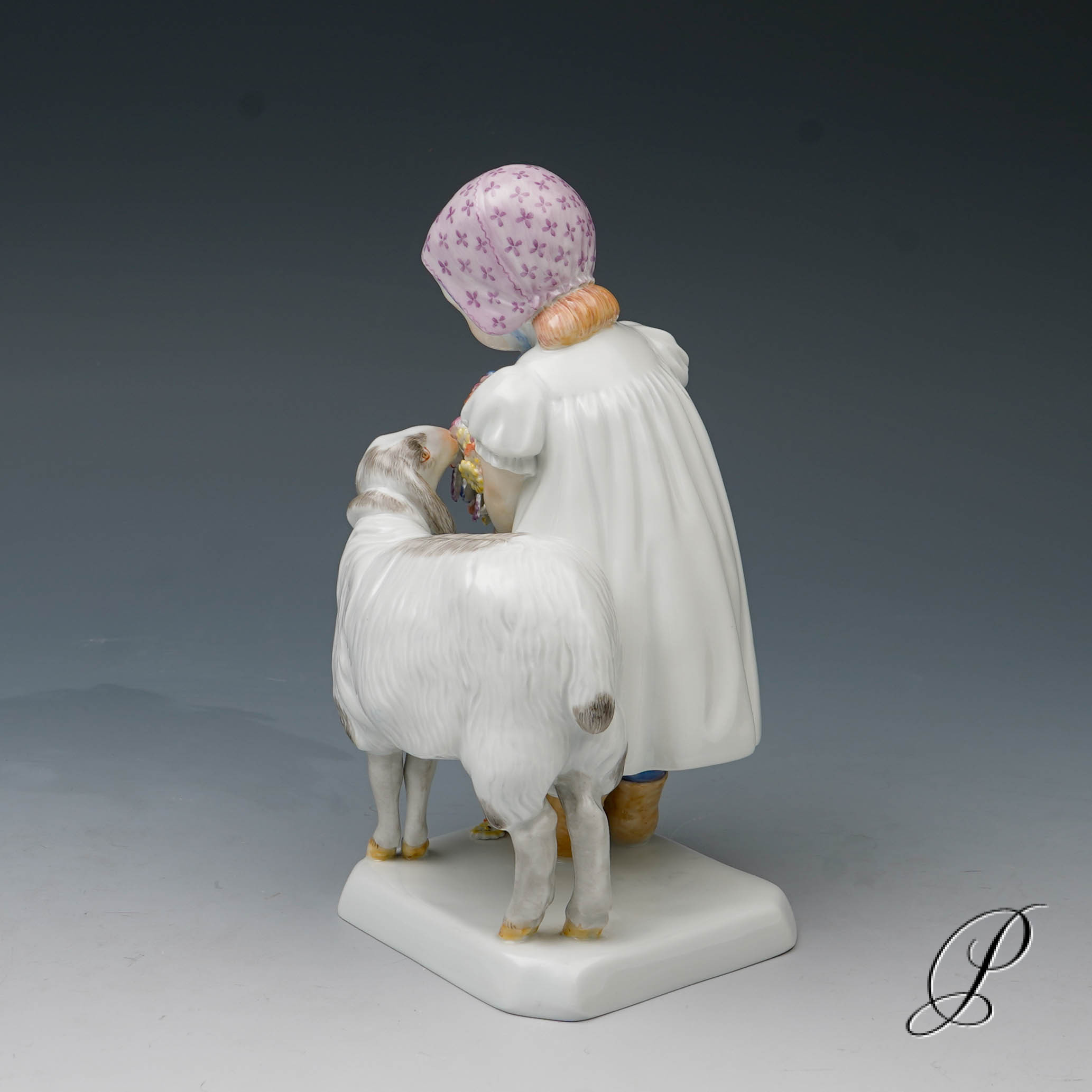 Mädchen mit Schaf Meissen von Max Bochmann – Bild 7