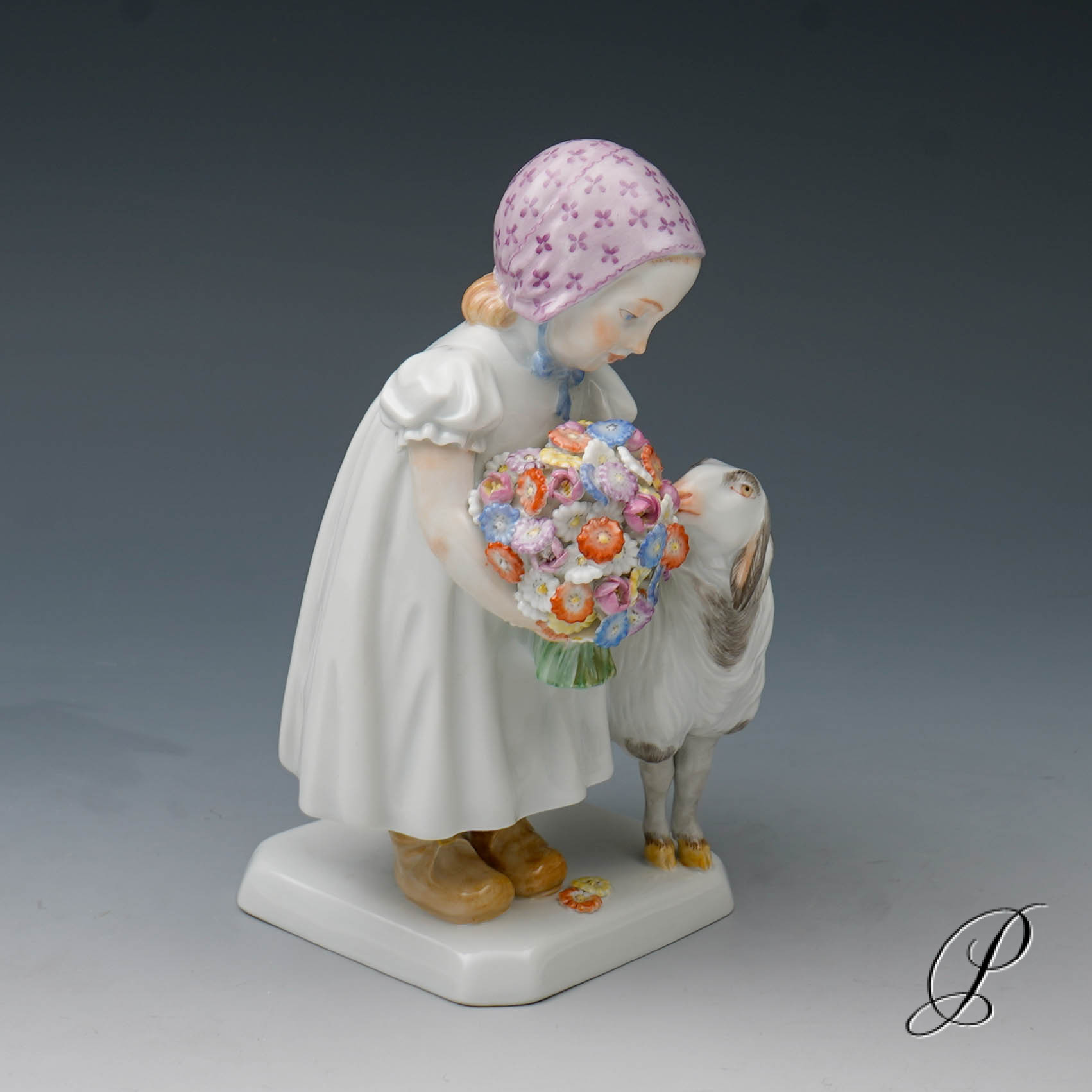 Mädchen mit Schaf Meissen von Max Bochmann – Bild 10