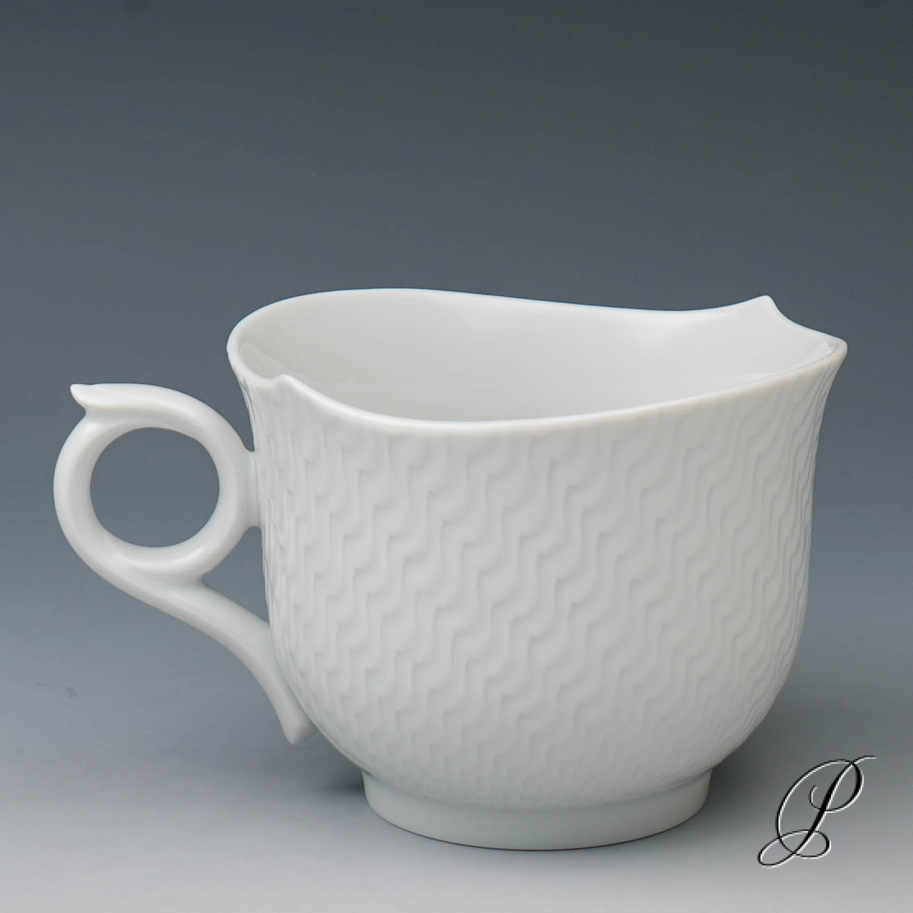 Cappuccinotasse Meissen 1.Wahl Form Wellenspiel – Bild 4