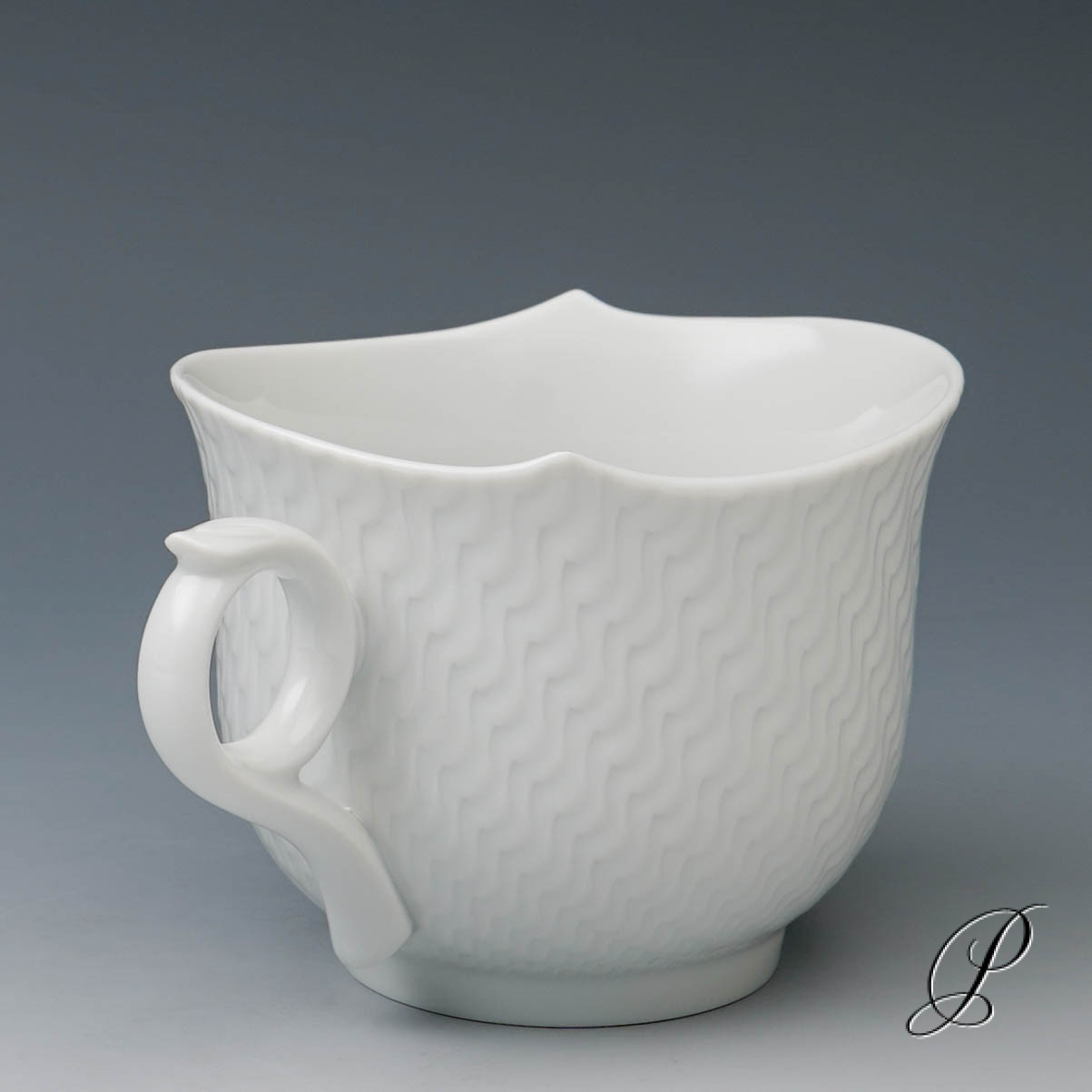 Cappuccinotasse Meissen 1.Wahl Form Wellenspiel – Bild 5