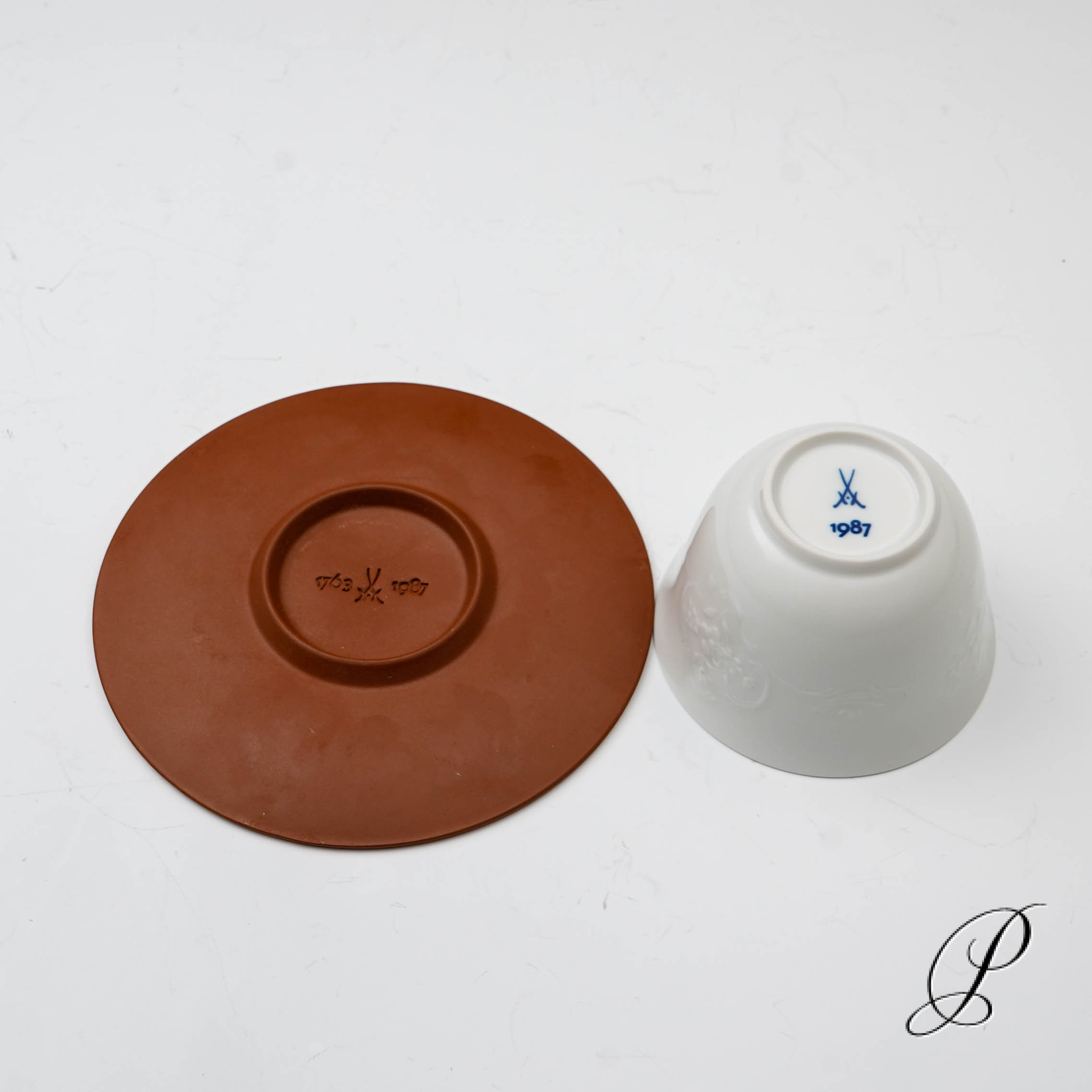 seltenes Koppchenservice Meissen 1.Wahl – Bild 20