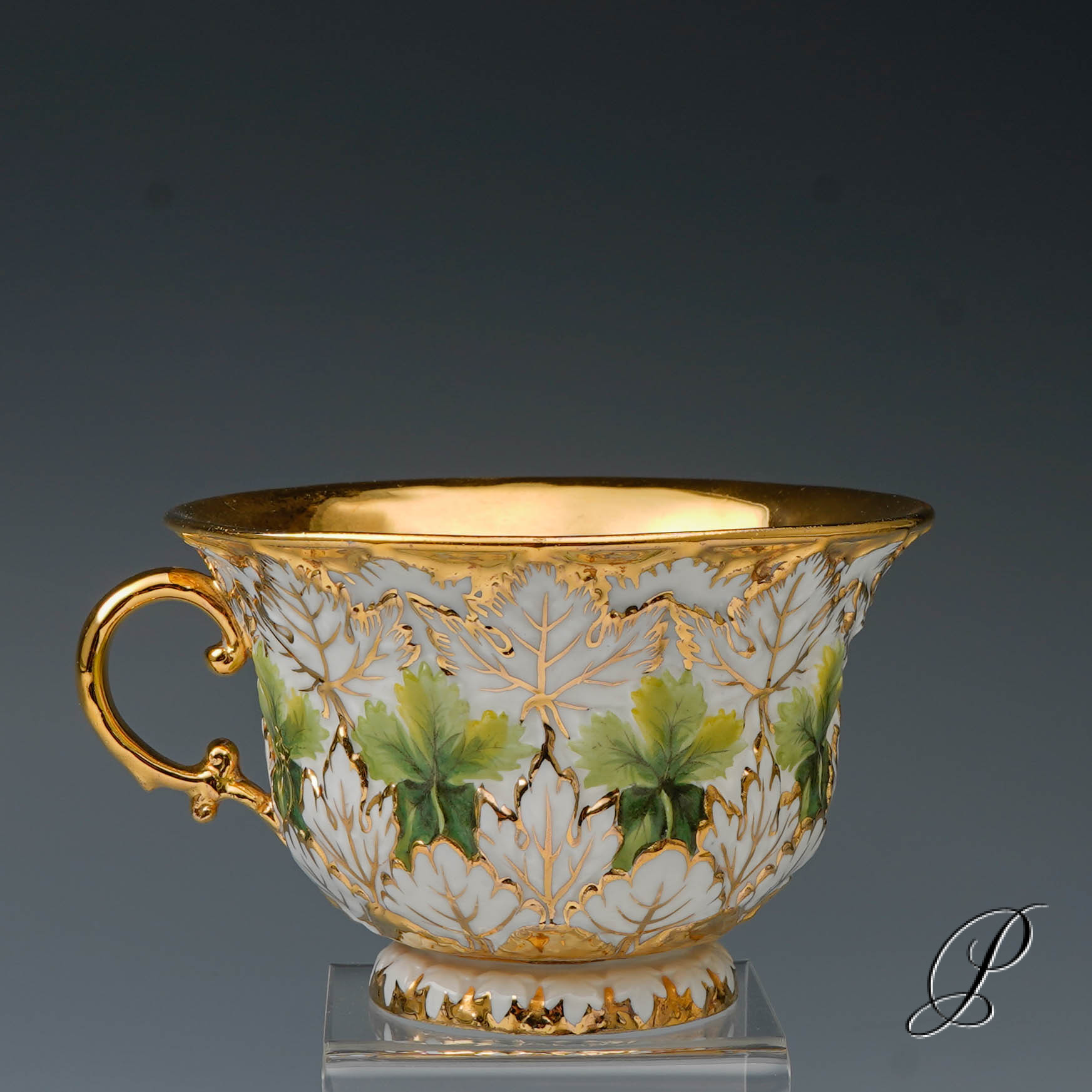 Prunkgedeck Meissen Knaufzeit um 1900 Jhd. – Bild 8