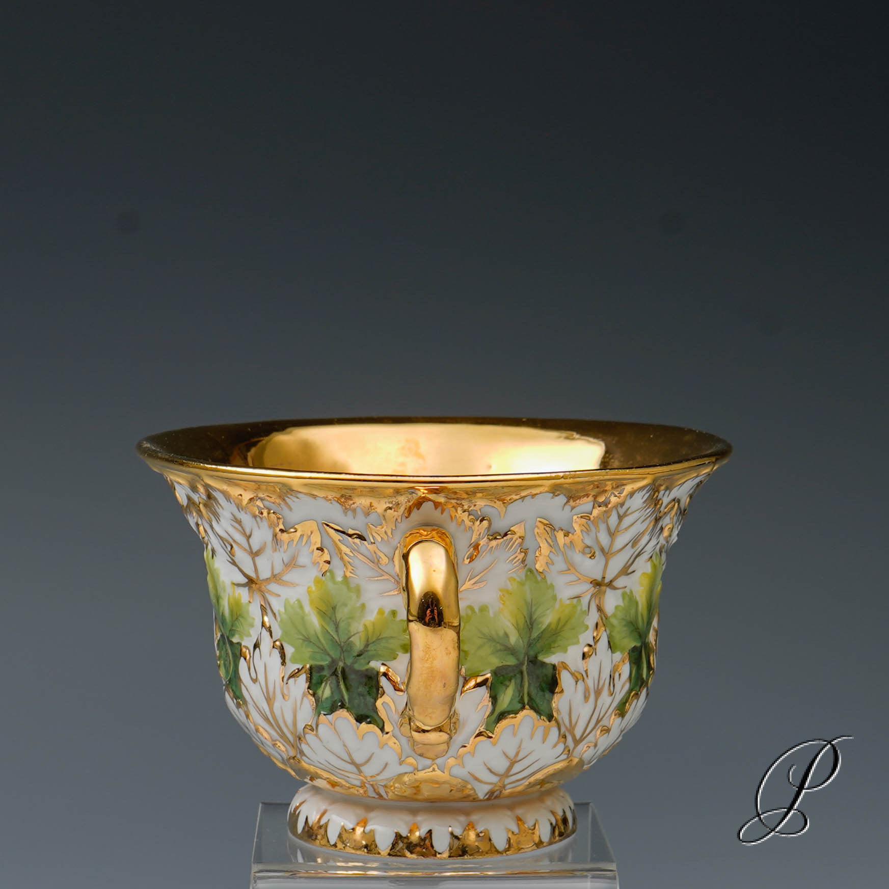 Prunkgedeck Meissen Knaufzeit um 1900 Jhd. – Bild 9