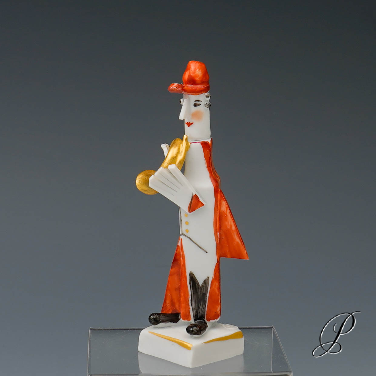 Meissen Figur 1.Wahl "Parforcejäger mit Hundemeute" von Peter Strang – Bild 4
