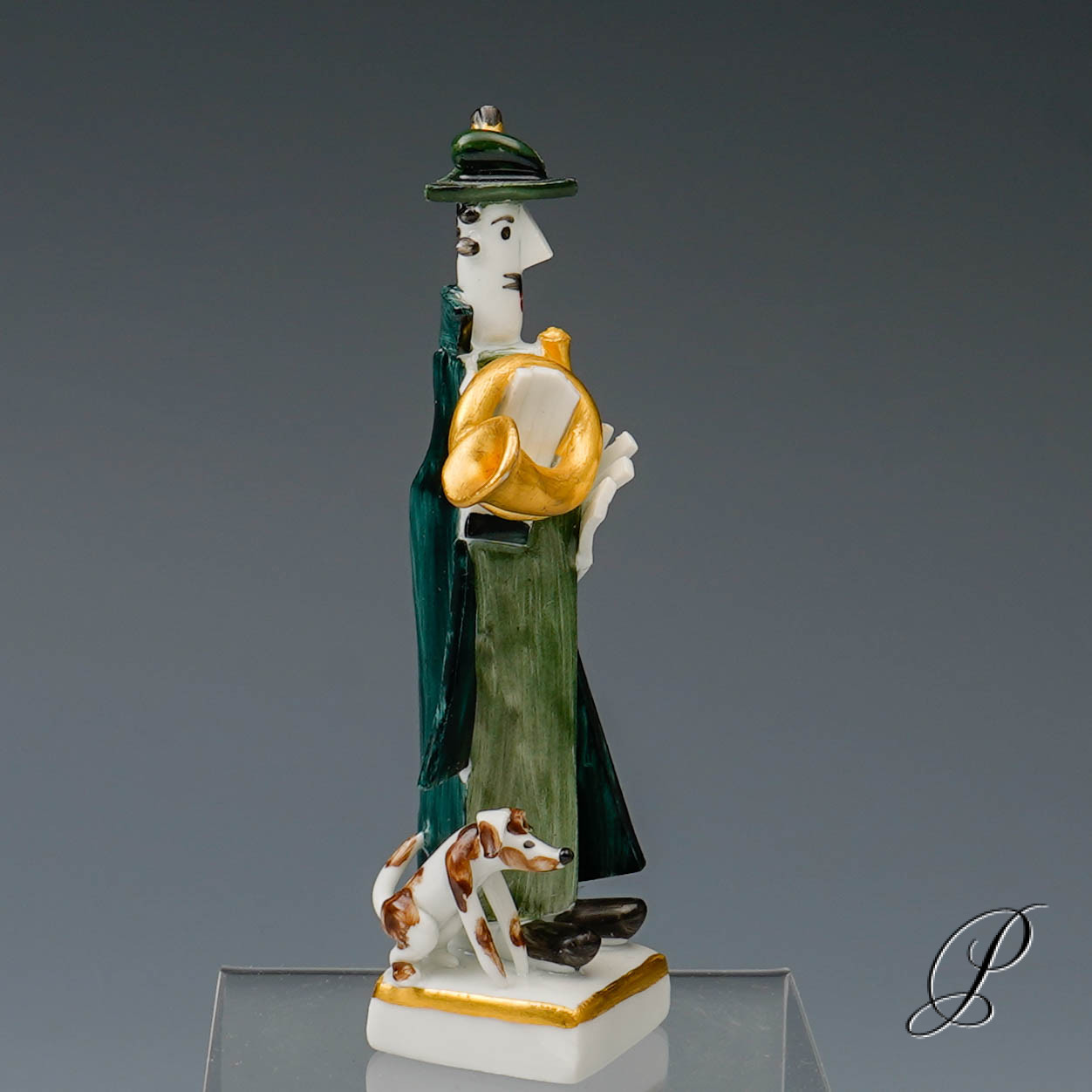 Meissen Figur 1.Wahl "Parforcejäger mit Hundemeute" von Peter Strang – Bild 13
