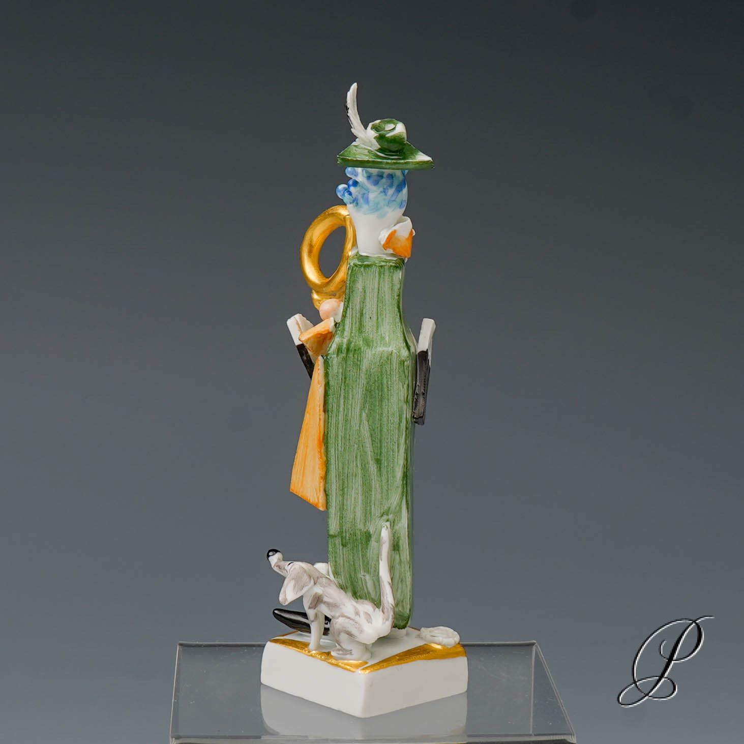 Meissen Figur 1.Wahl "Parforcejäger mit Hundemeute" von Peter Strang – Bild 18
