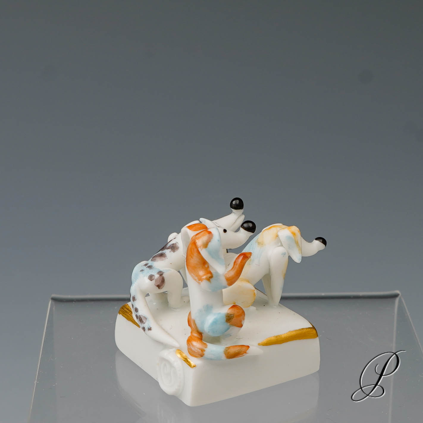 Meissen Figur 1.Wahl "Parforcejäger mit Hundemeute" von Peter Strang – Bild 26
