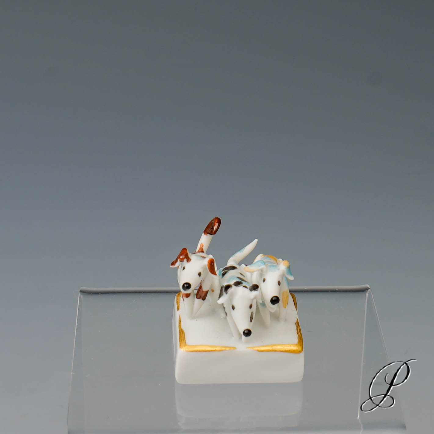 Meissen Figur 1.Wahl "Parforcejäger mit Hundemeute" von Peter Strang – Bild 29