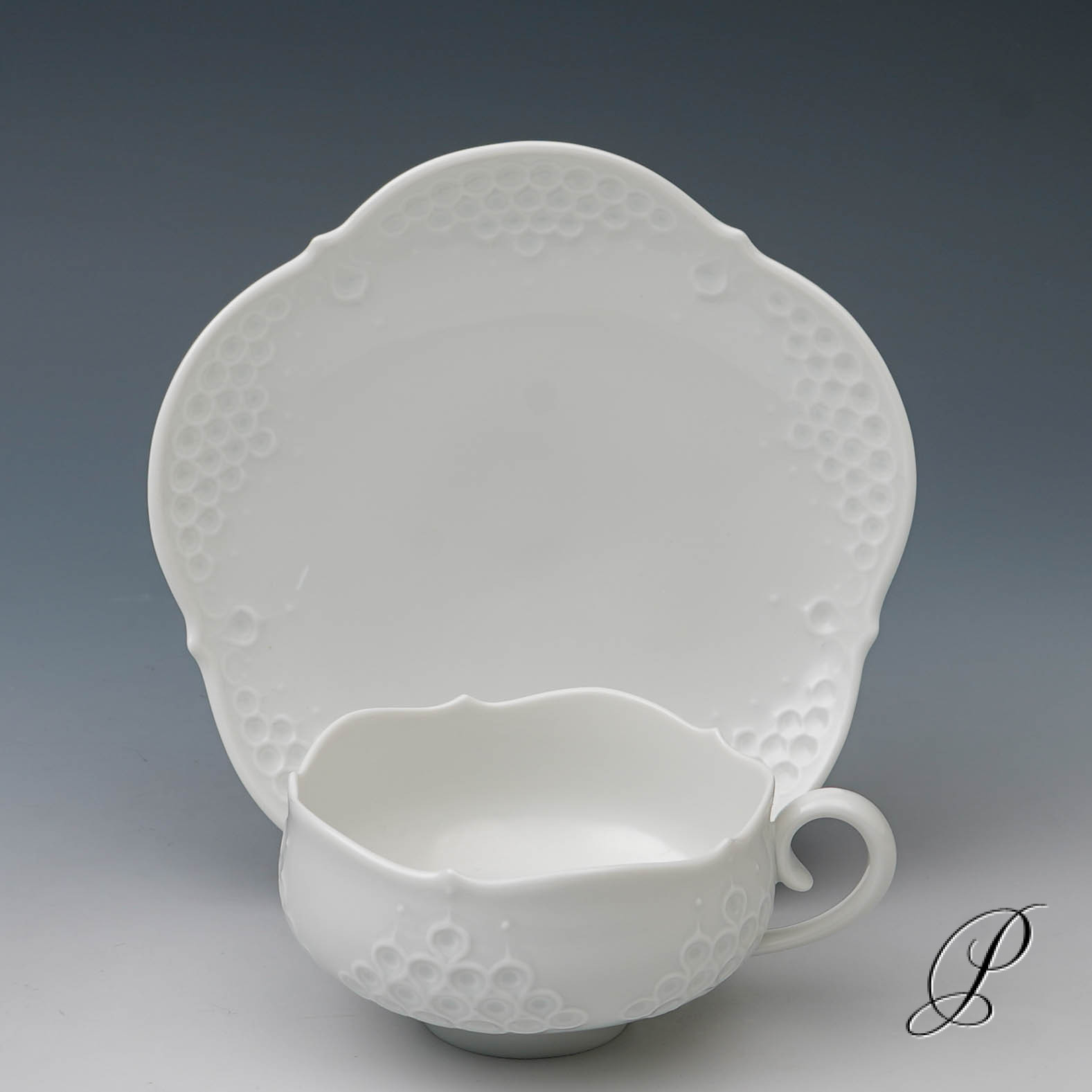 Meissen Teegedeck 1.Wahl Design von Ludwig Zepner