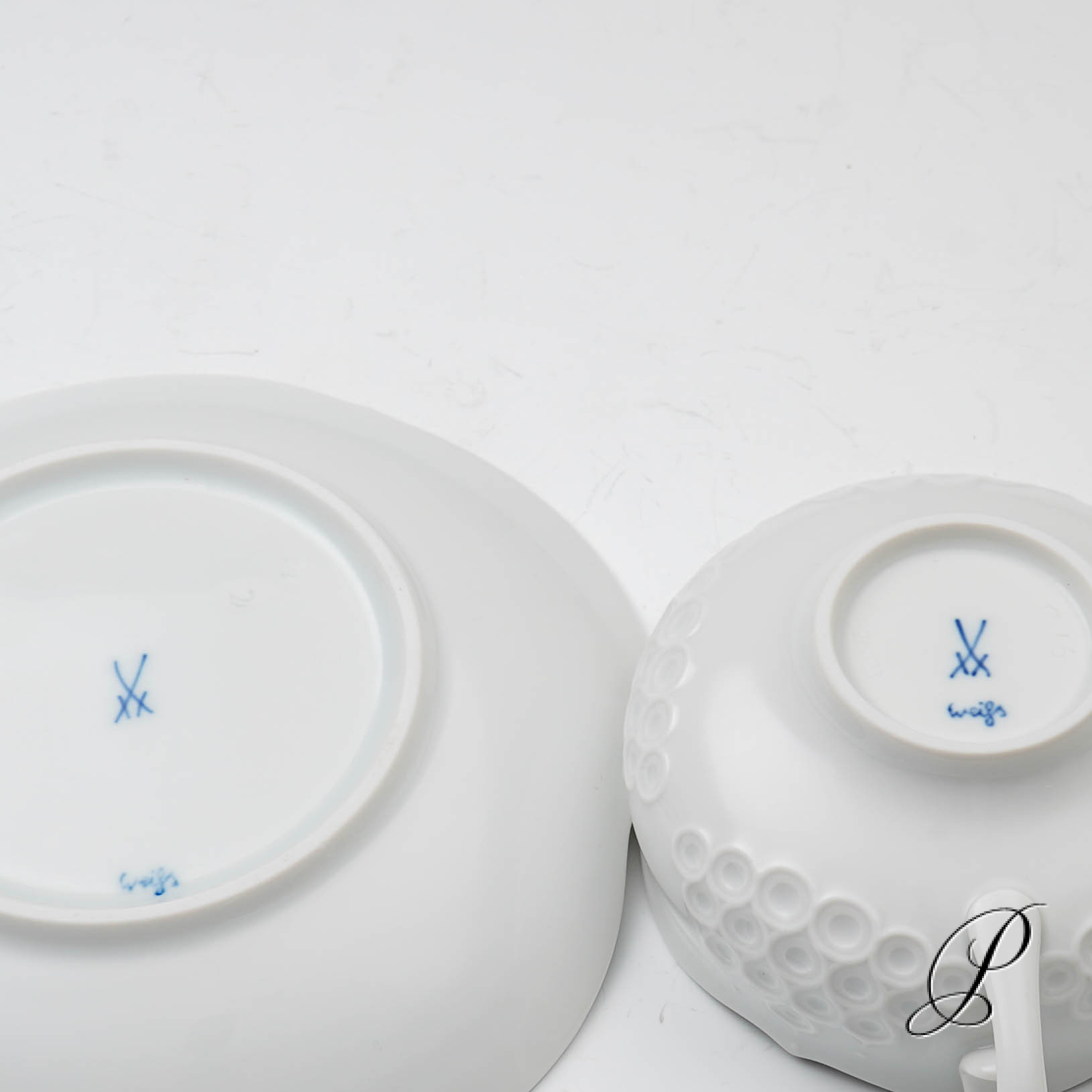 Meissen Teegedeck 1.Wahl Design von Ludwig Zepner – Bild 7