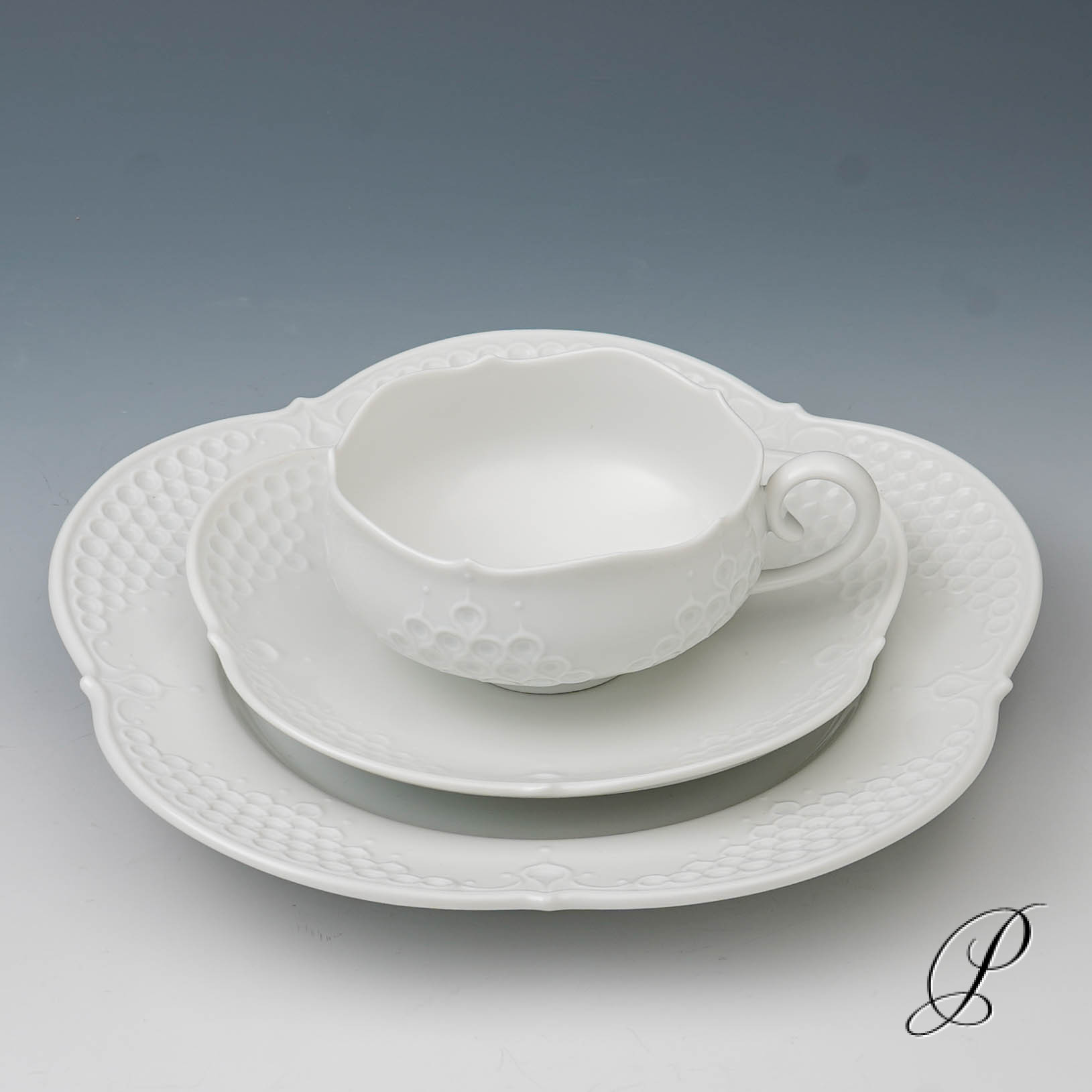 Meissen Teegedeck 1.Wahl Design von Ludwig Zepner – Bild 2