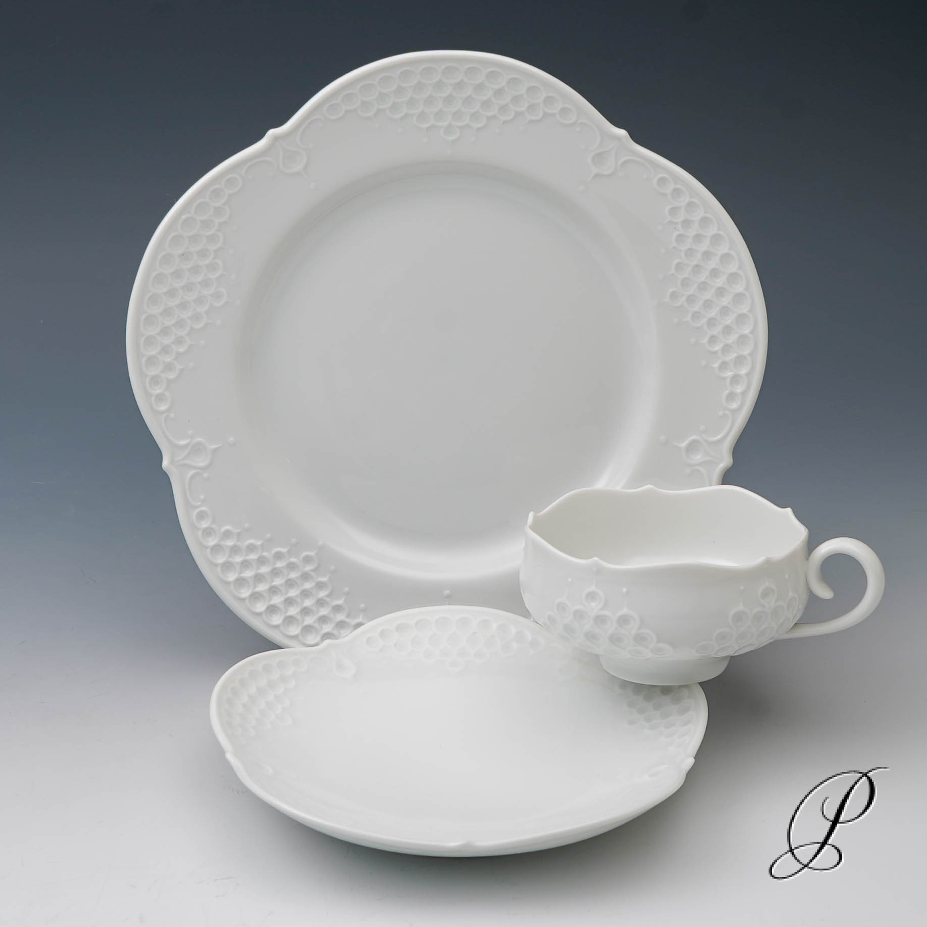 Meissen Teegedeck 1.Wahl Design von Ludwig Zepner