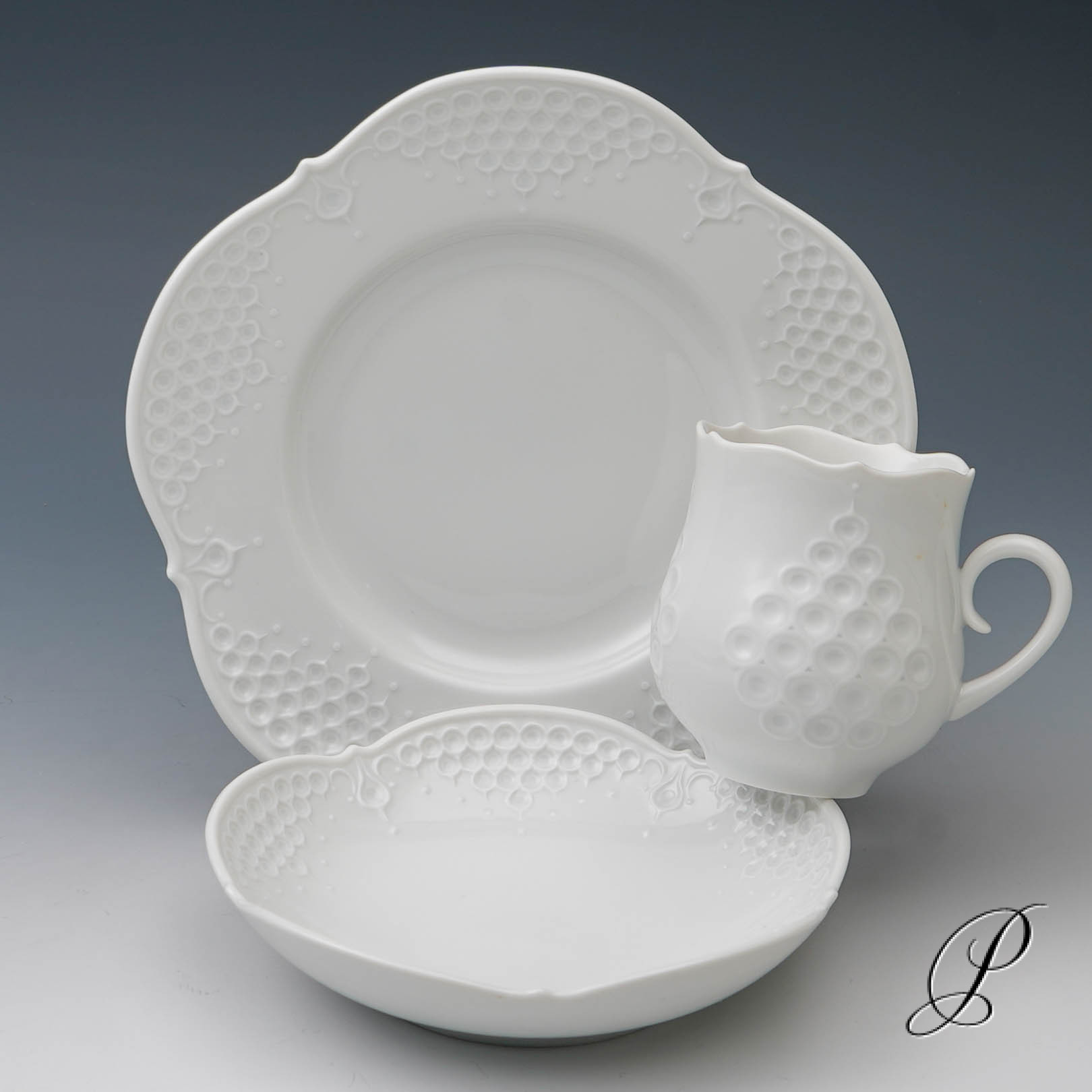 Meissen Kaffeegedeck 1.Wahl Design von Ludwig Zepner – Bild 5