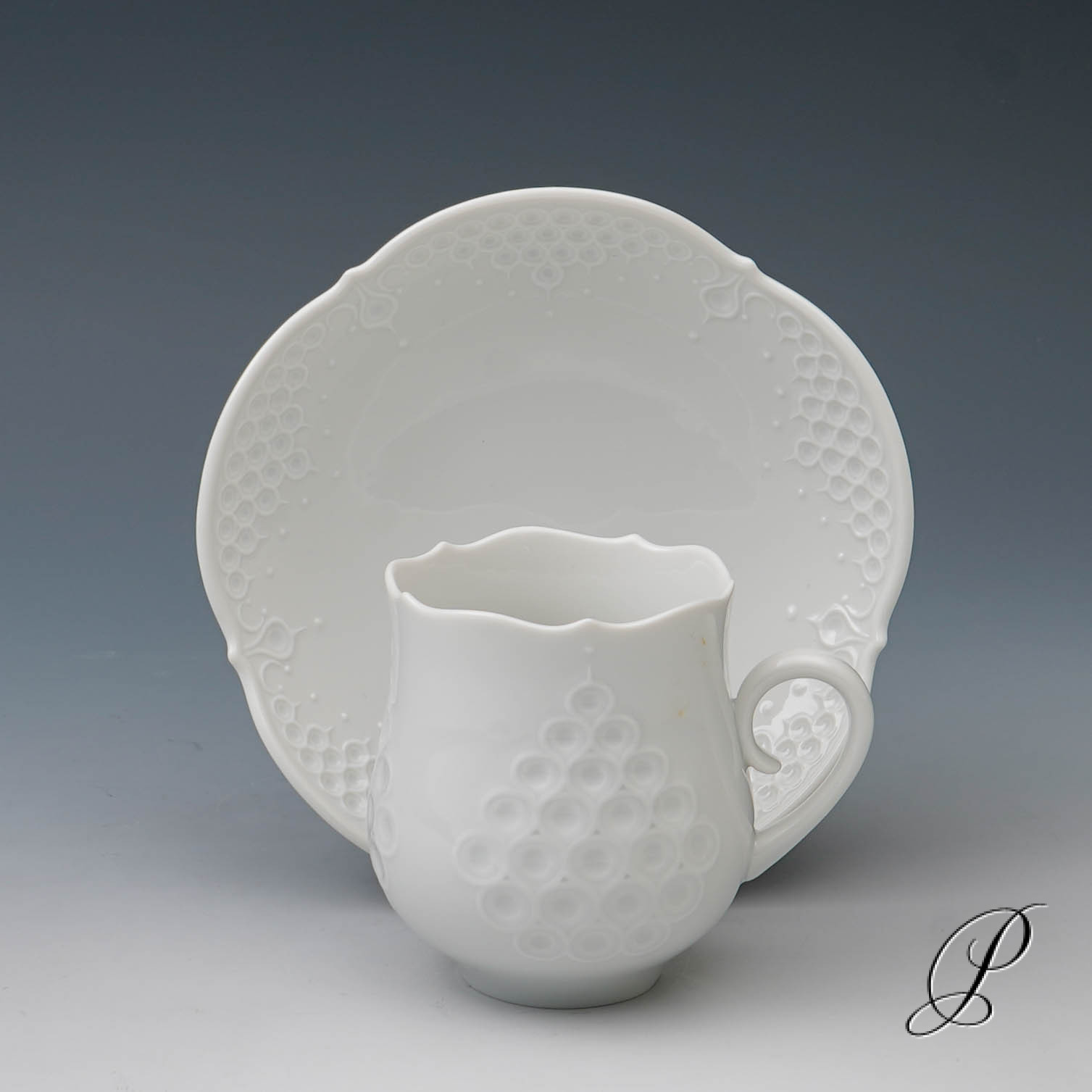 Meissen Kaffeegedeck 1.Wahl Design von Ludwig Zepner – Bild 7