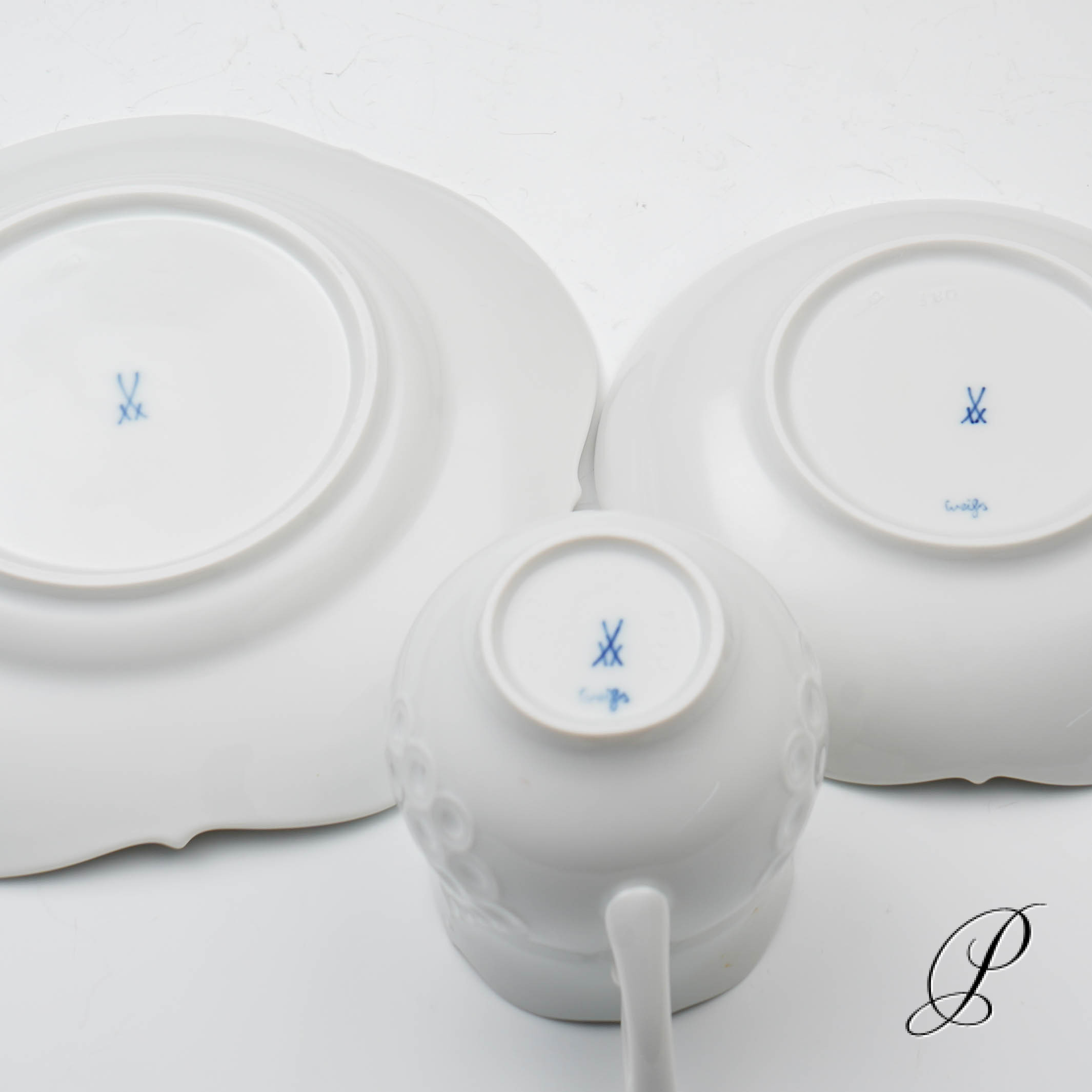 Meissen Kaffeegedeck 1.Wahl Design von Ludwig Zepner – Bild 11