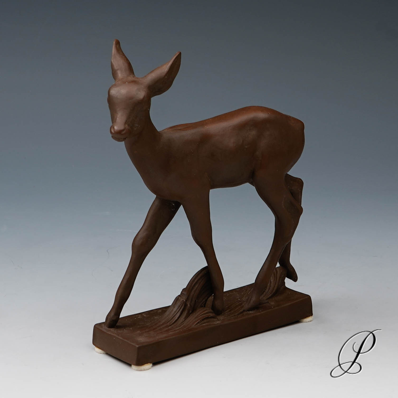 Meissen Figur "Rehkitz" Entwurf Willy Münch-Khe – Bild 3