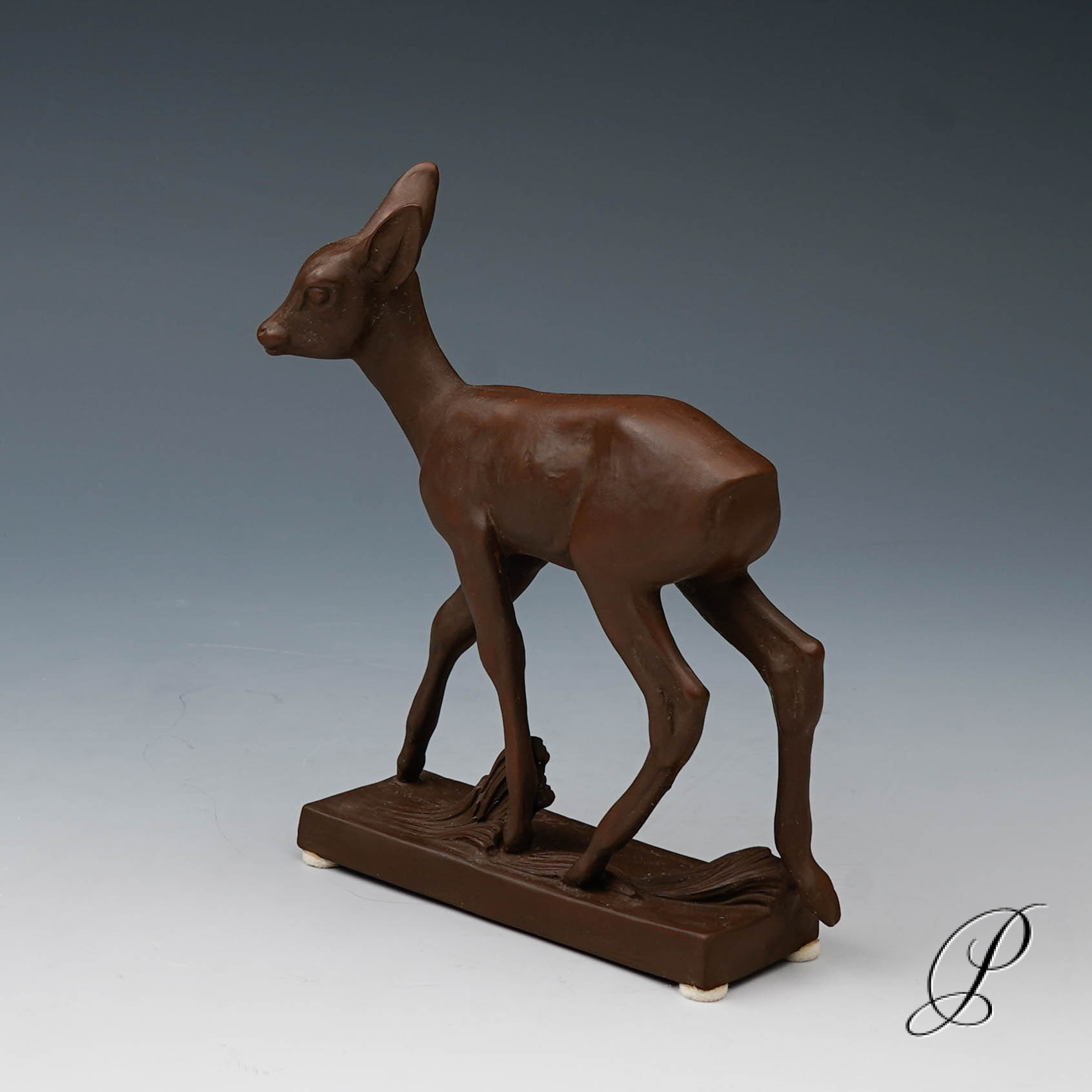 Meissen Figur "Rehkitz" Entwurf Willy Münch-Khe – Bild 8