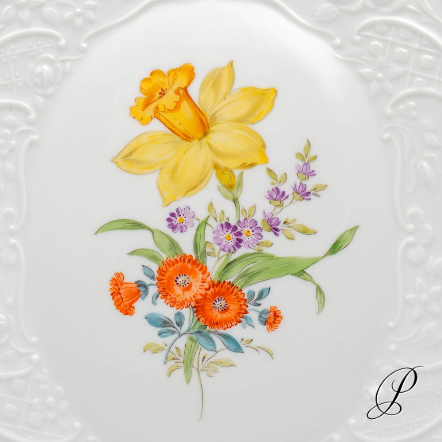 Wandbild Meissen 1.Wahl im Dekor Blume3 – Bild 4