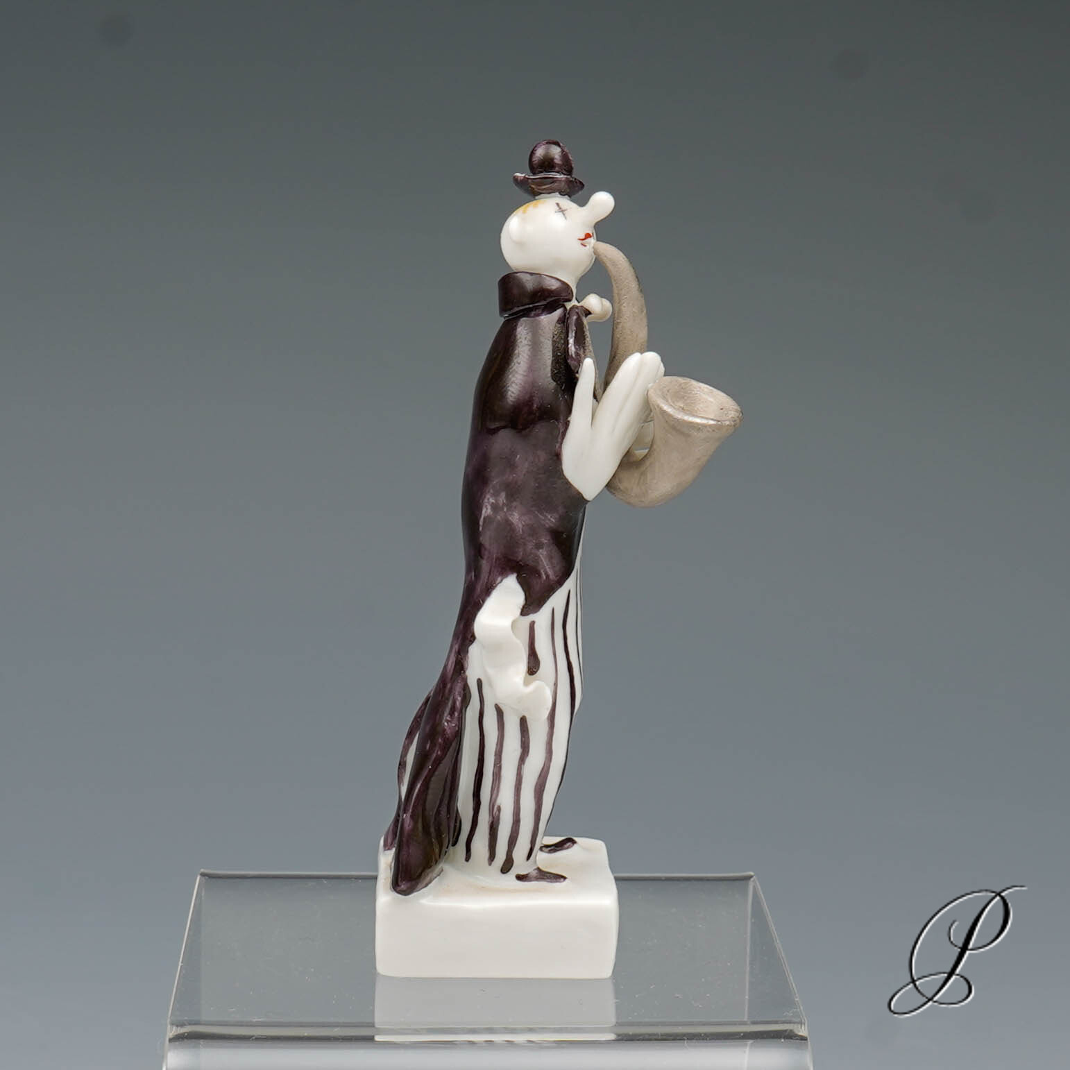 Figur Meissen 1.Wahl / Clown aus der Clownkapelle von Peter Strang – Bild 7