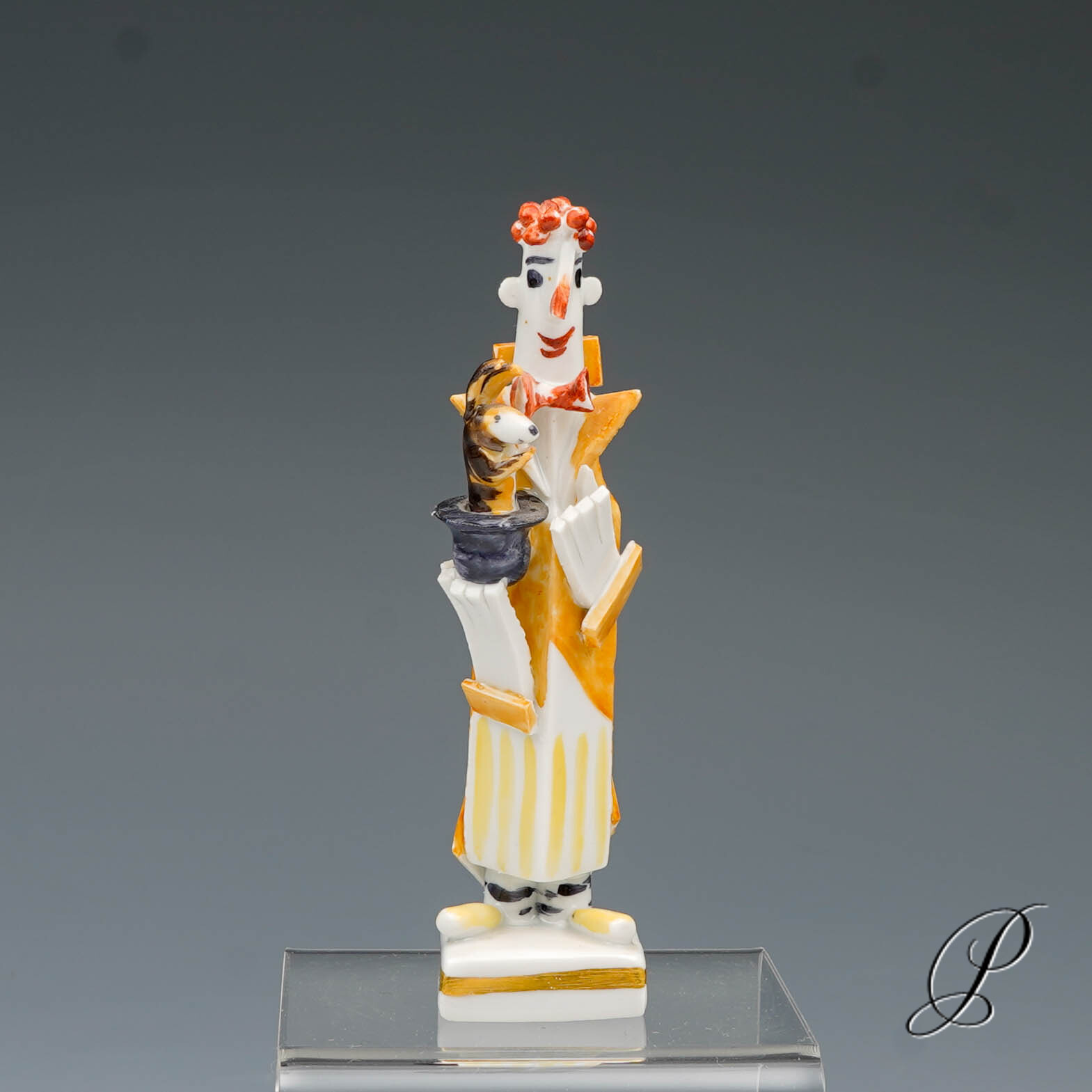 Figur Meissen 1.Wahl Zauberer von Peter Strang
