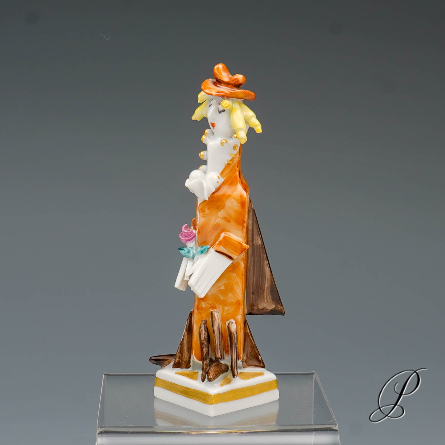 Figur Meissen von Peter Strang Meissen 1.Wahl "Gretchen aus der Faustgruppe" – Bild 2
